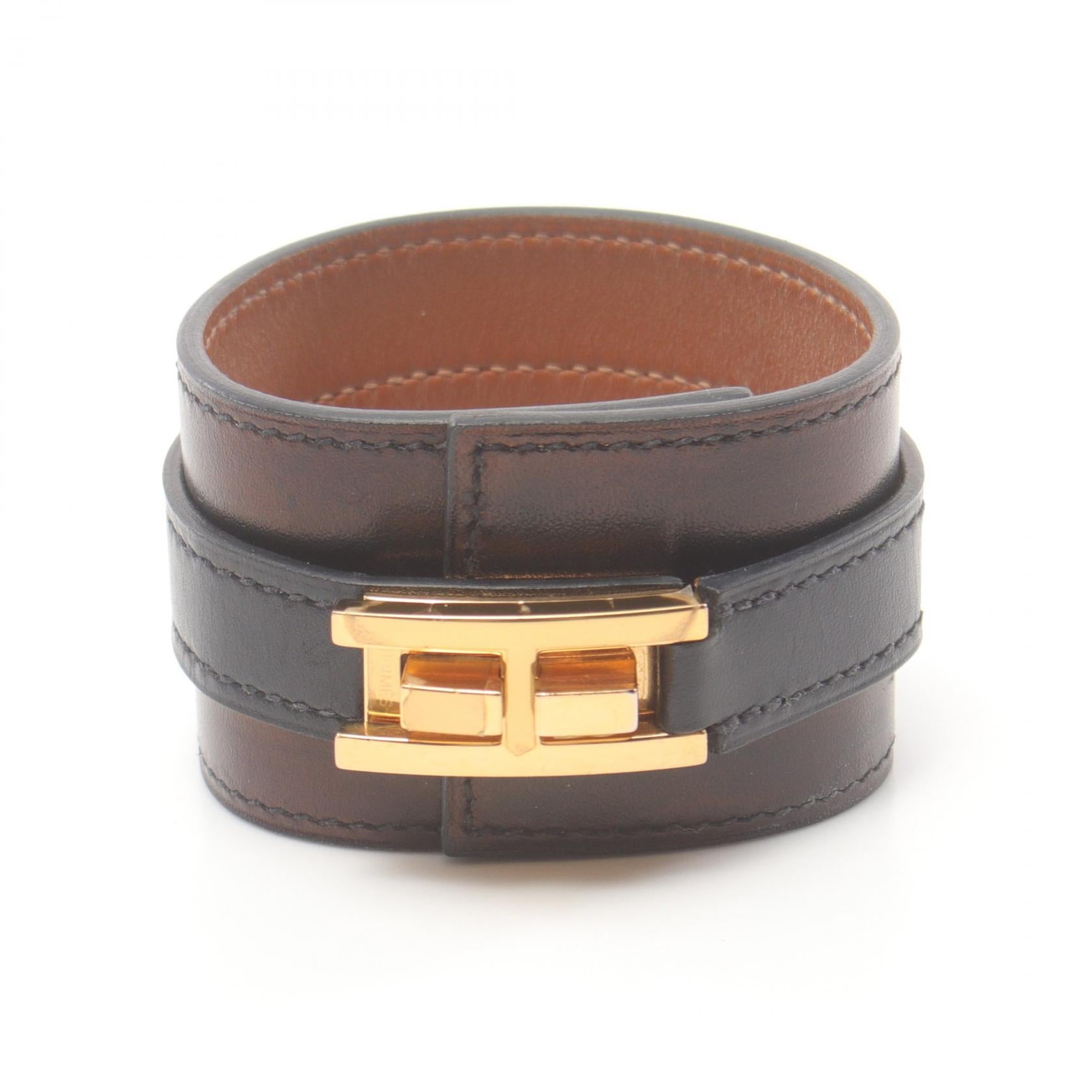 Hermes Box Drag Bracelet T3 Leather Bracelet in Very Good Condition