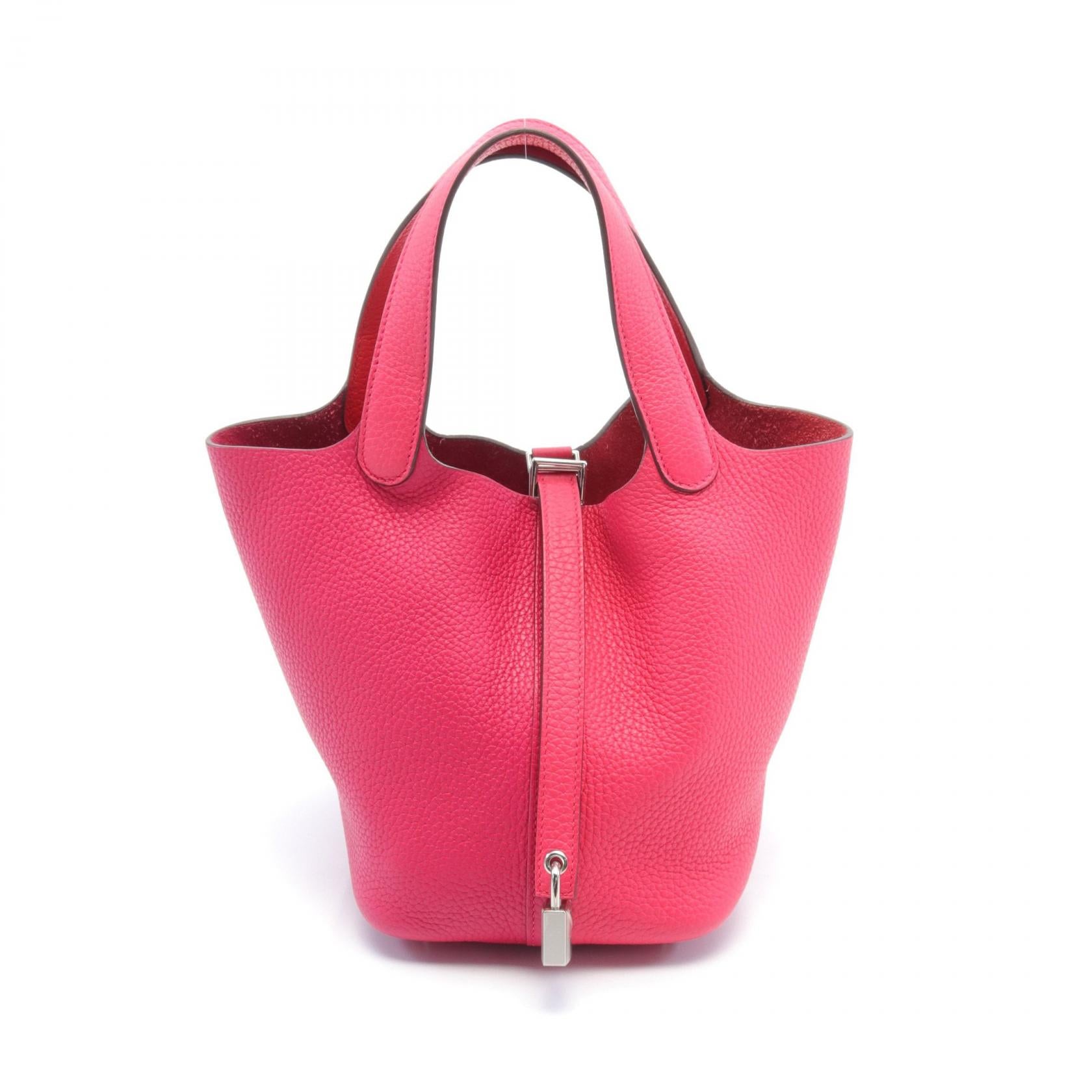 Hermes Picotin Lock PM Handbag Pink