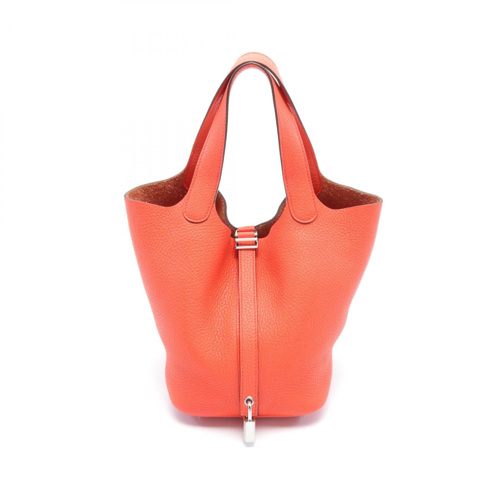 Hermes Picotin Lock PM Handbag Orange