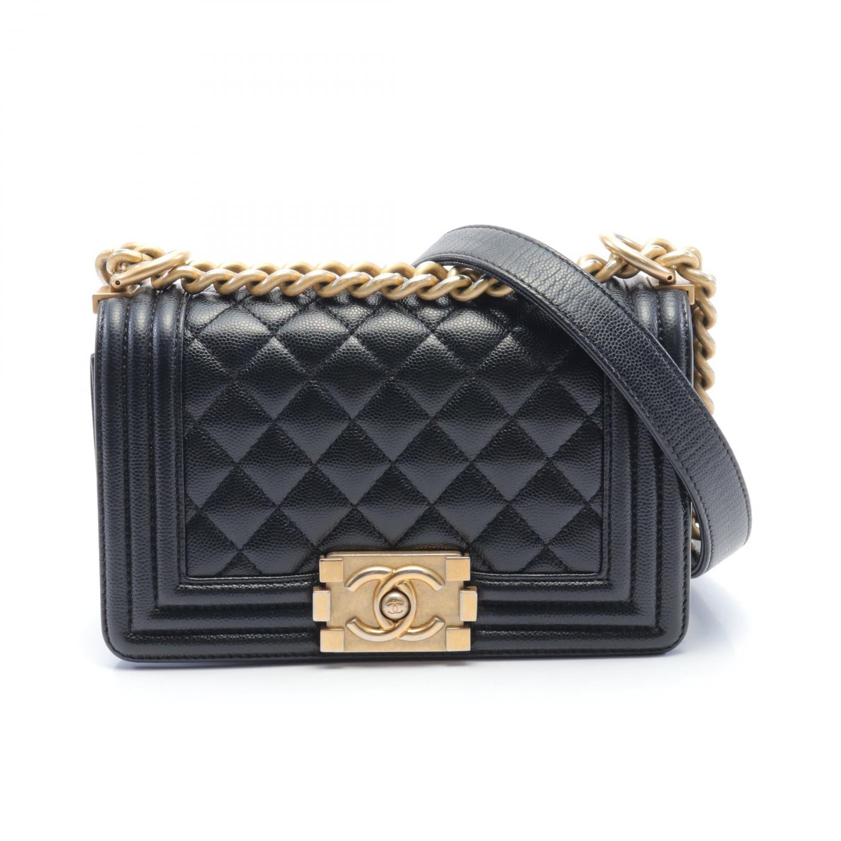 Chanel Boy Small Shoulder Bag Black