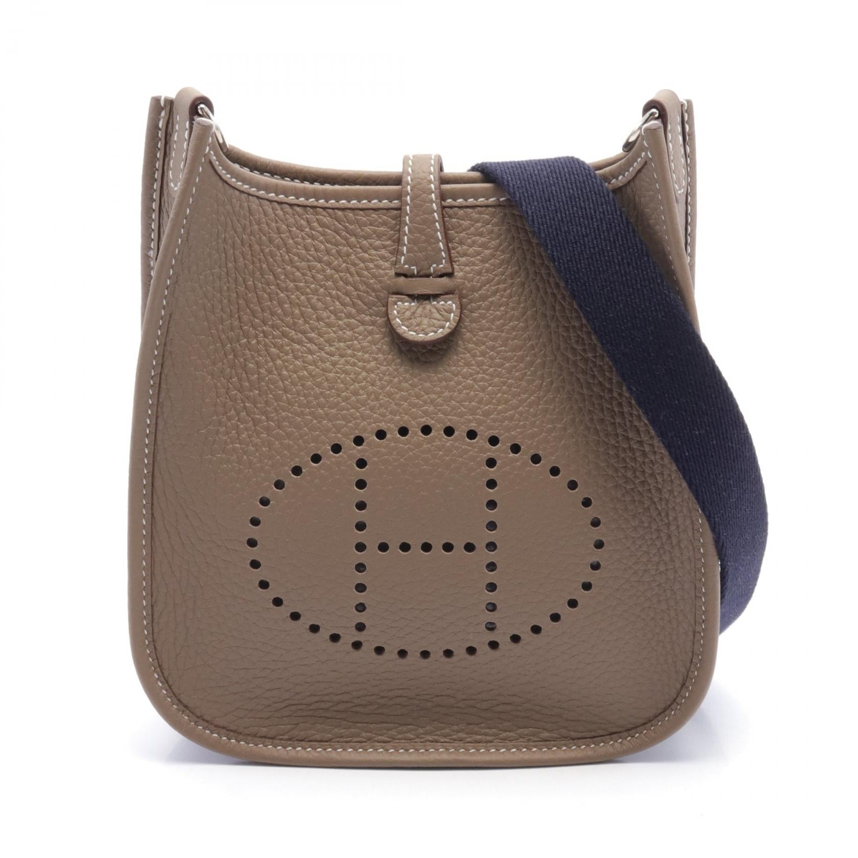 Hermes Evelyne TPM Etoupe Shoulder Bag