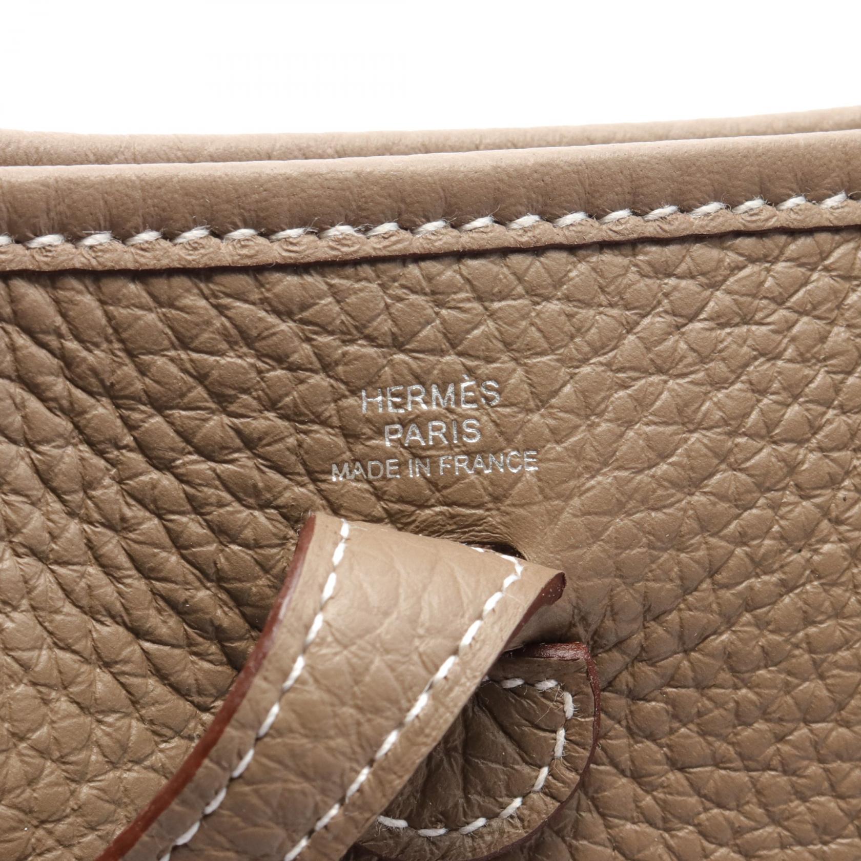 Hermes Evelyne TPM Etoupe Shoulder Bag