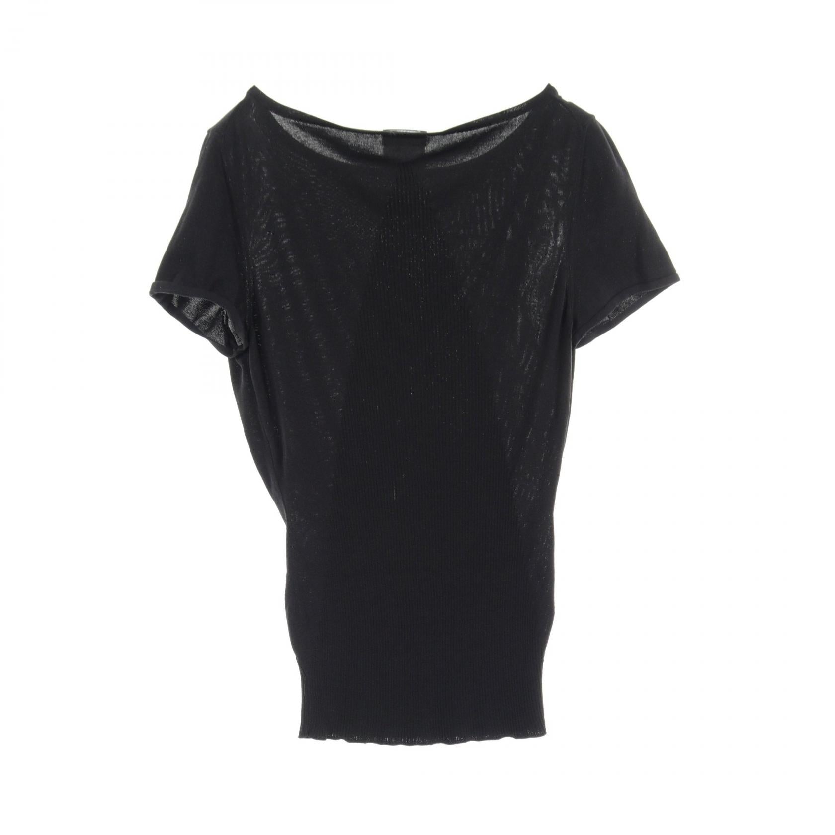 Chanel Cotton Silk Coco Mark Knit Top