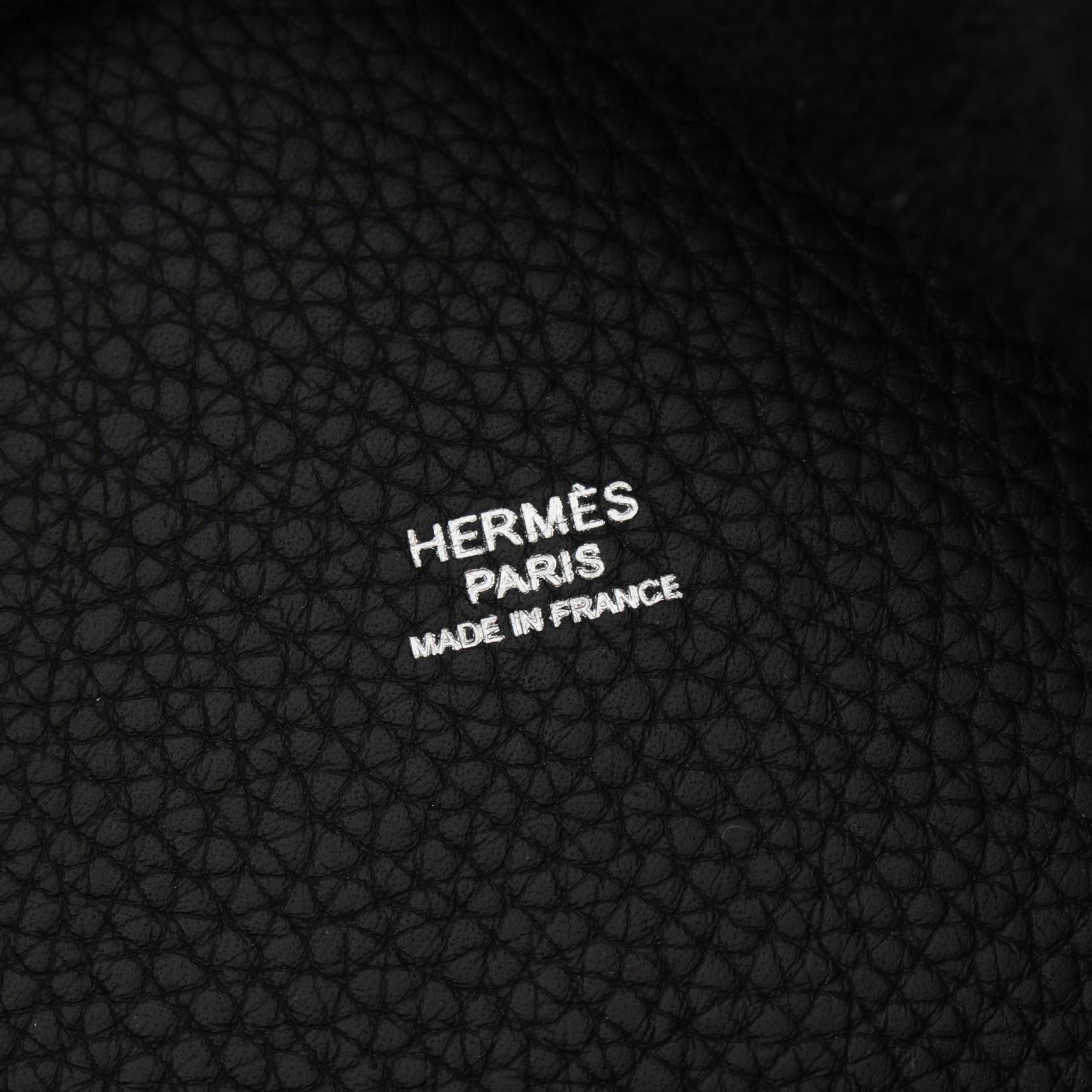 Hermes Picotin Lock MM Handbag Black