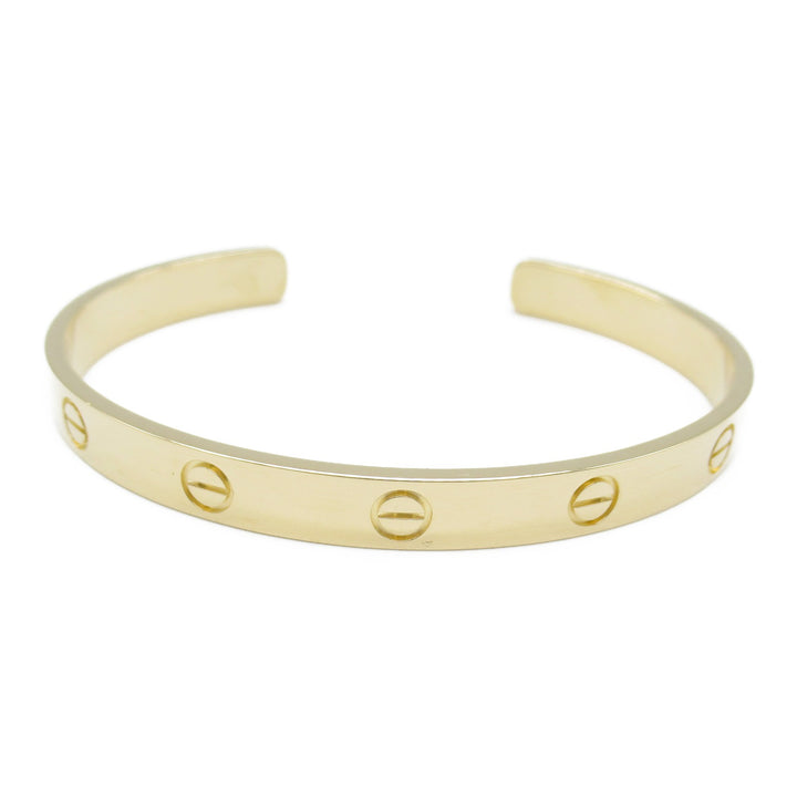 Cartier Open Love Bracelet K18 Yellow Gold