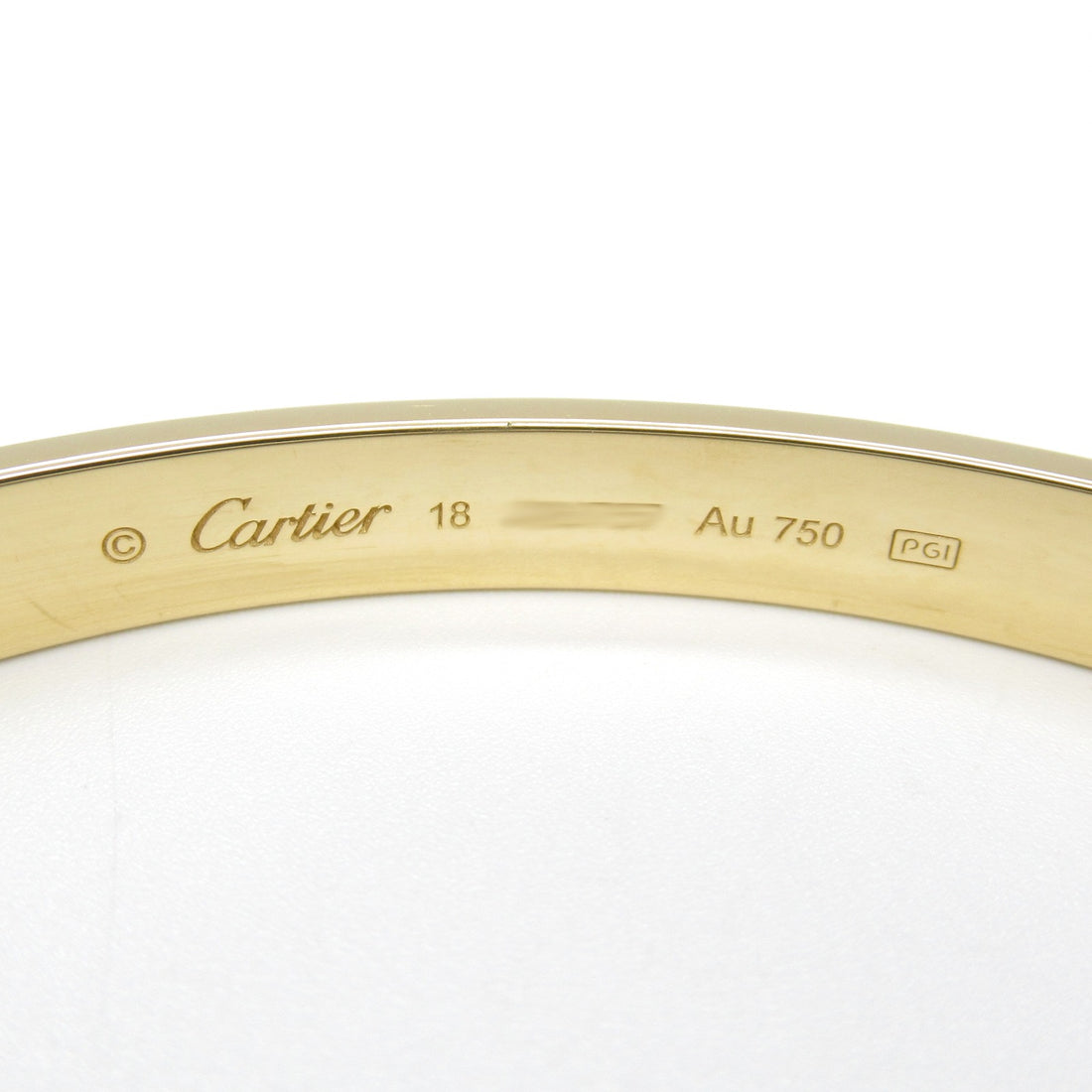 Cartier Open Love Bracelet K18 Yellow Gold