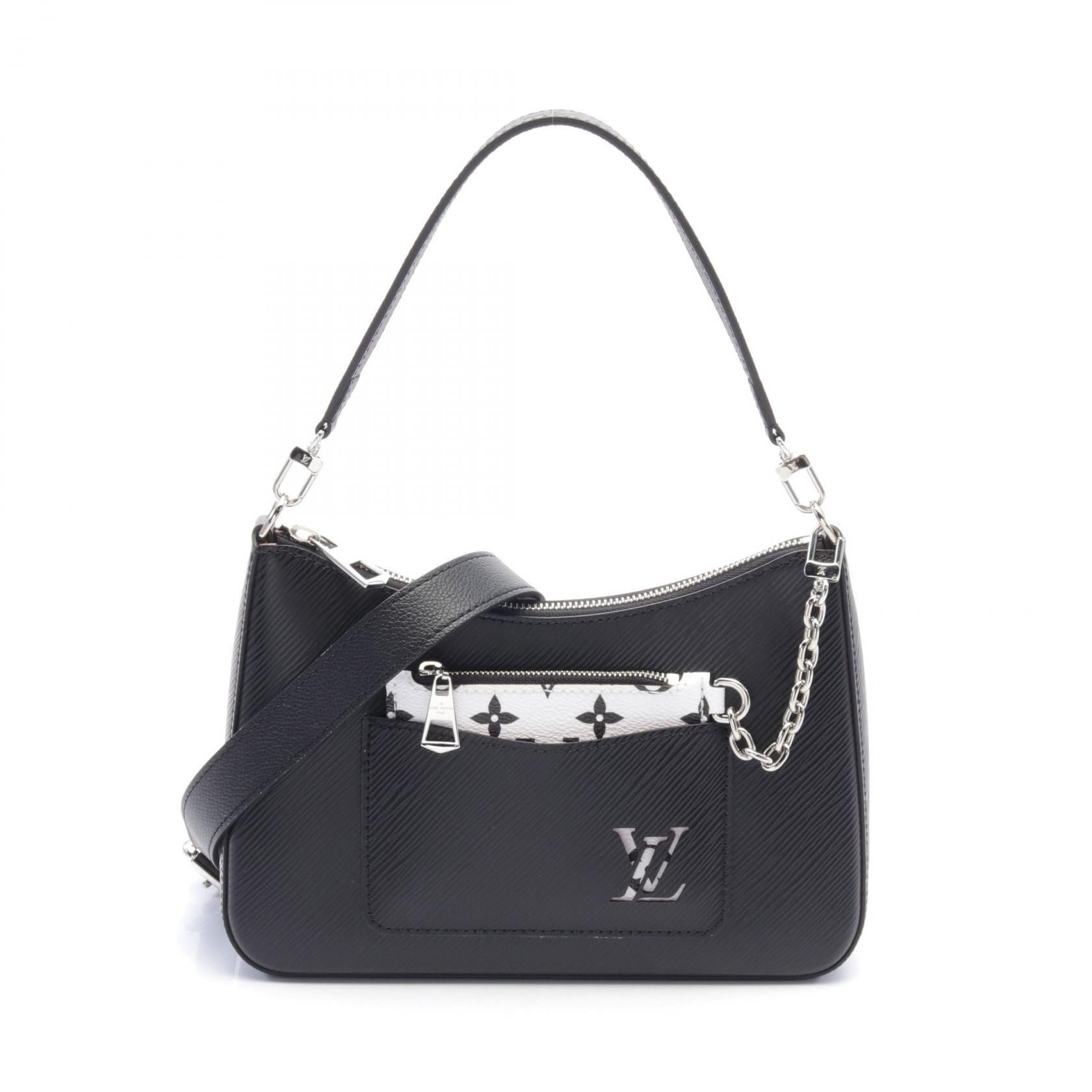 Louis Vuitton Marelle Epi Noir Handbag M80689