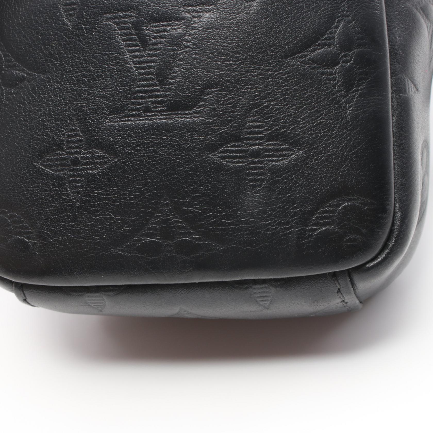 Louis Vuitton Monogram Shadow Leather Double Phone Pouch