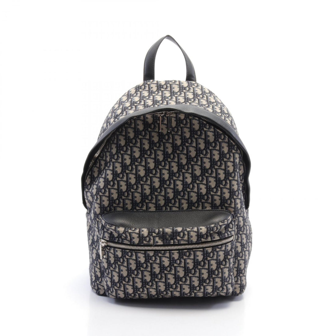 Dior Oblique Jacquard Backpack Canvas Leather