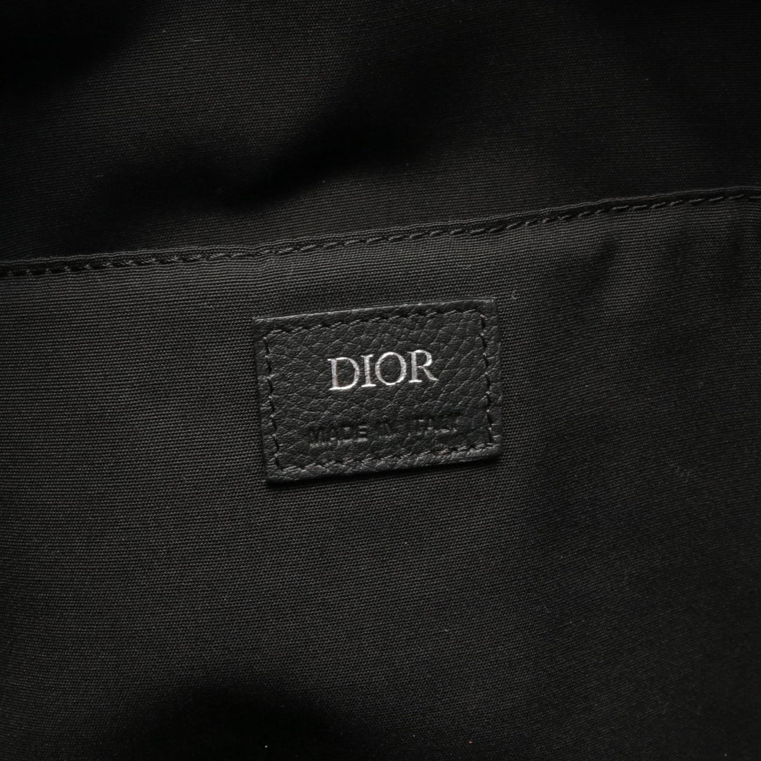 Dior Oblique Jacquard Backpack Canvas Leather