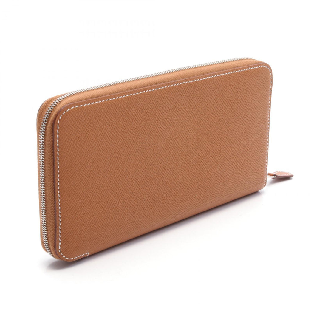 Hermes Azap Long Silk'in Wallet Brown