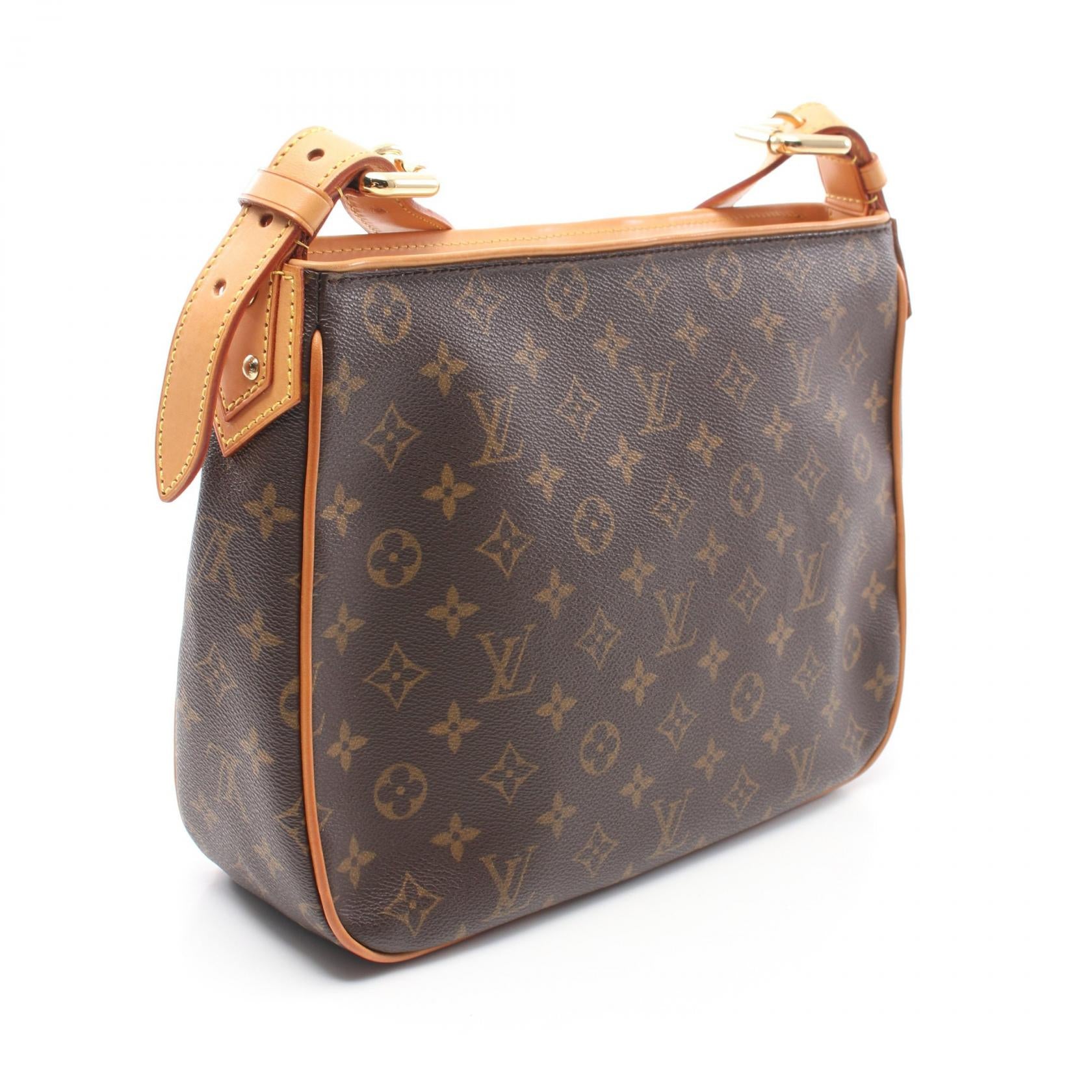 Louis Vuitton Hudson GM Shoulder Bag Monogram Brown