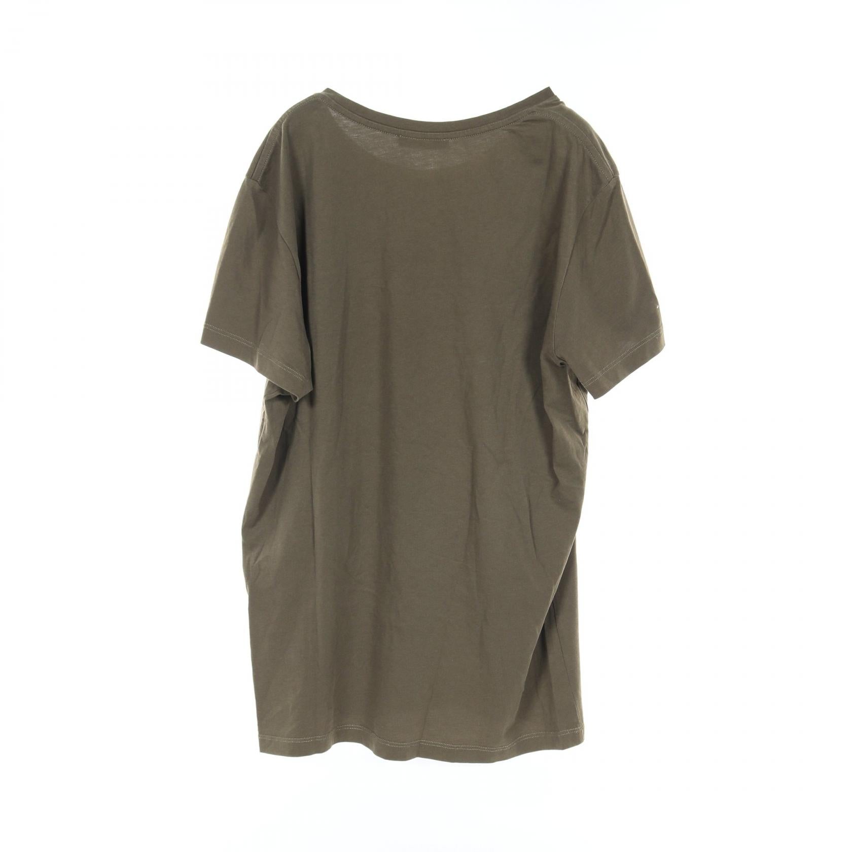 Balmain Cotton T-Shirt Khaki Men