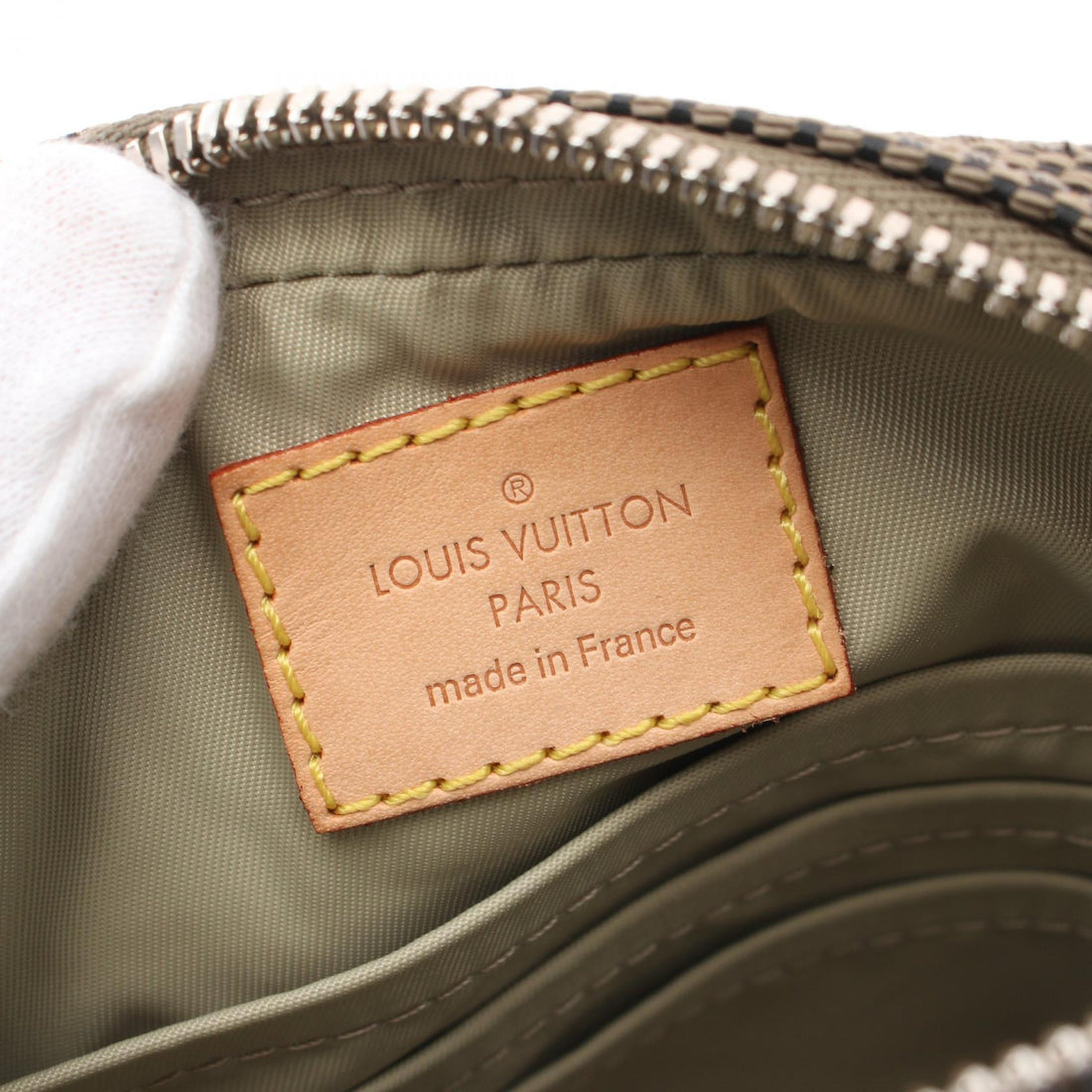 Louis Vuitton Damier Geant Canvas Leather Mini Citadin Bag