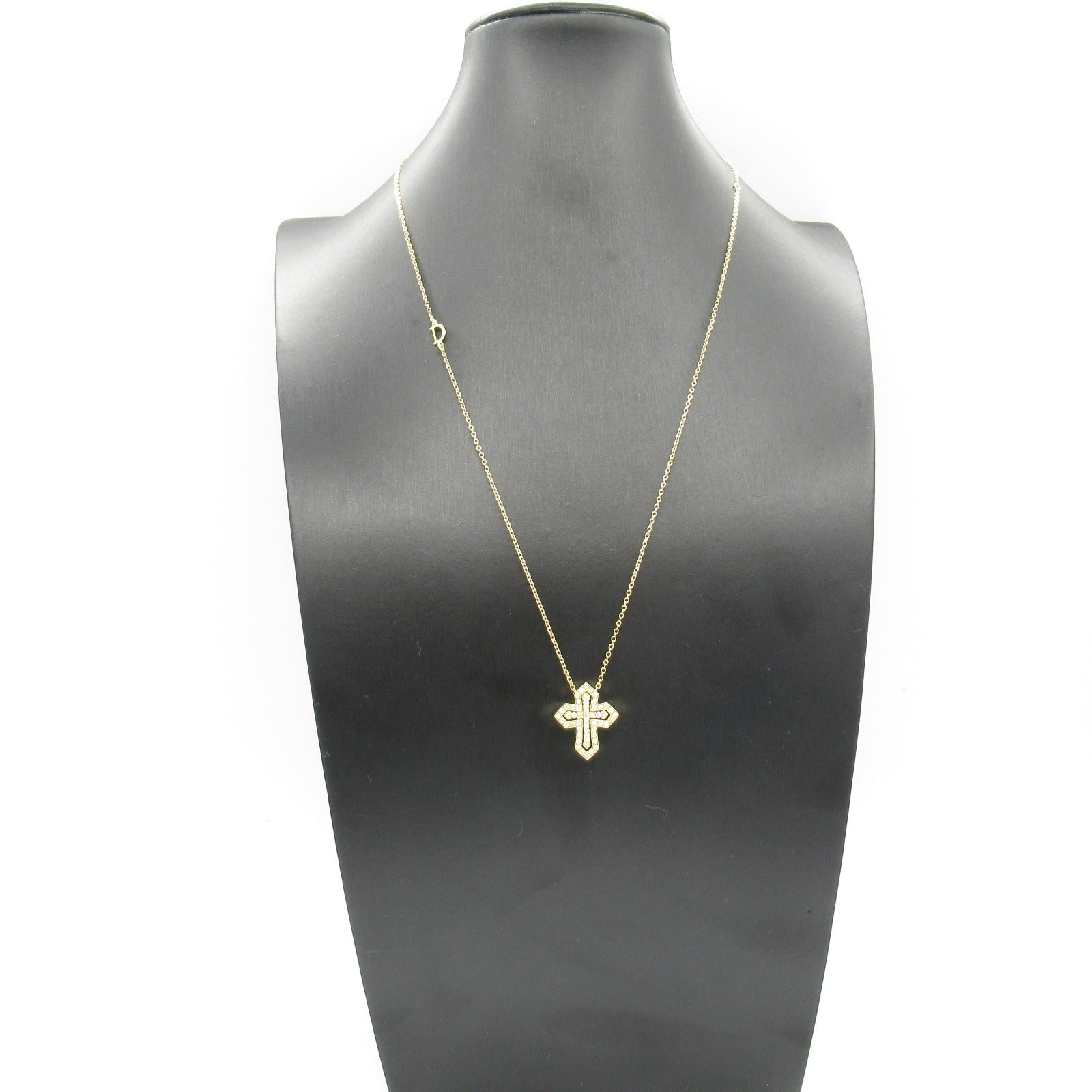 Damiani Belle Epoque Crown S Necklace K18 YG Diamond