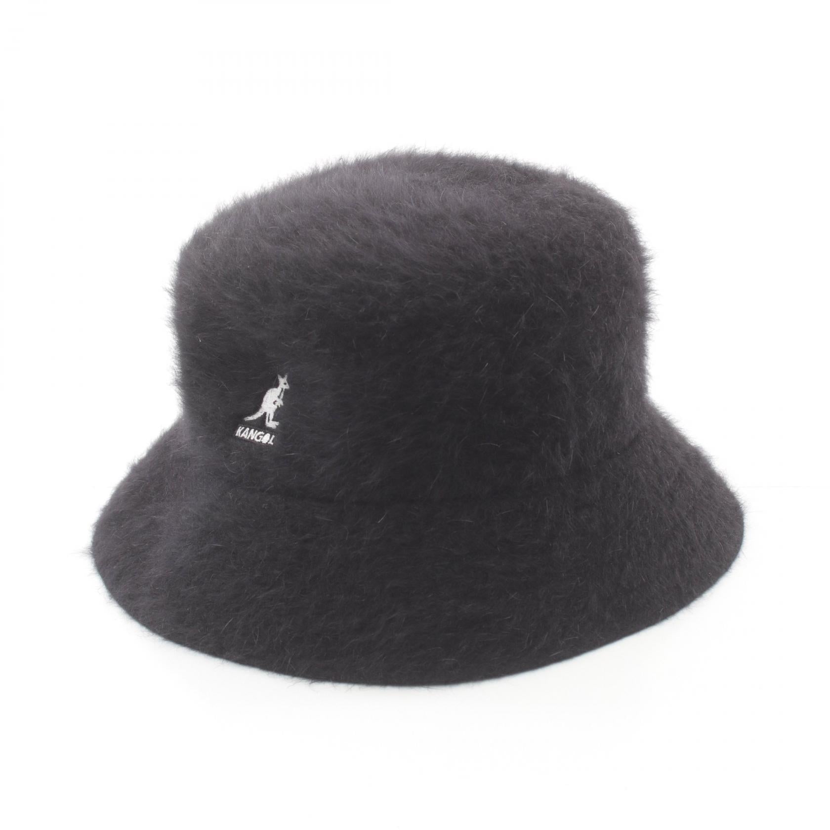 KANGOL Angora Hat Black Unisex