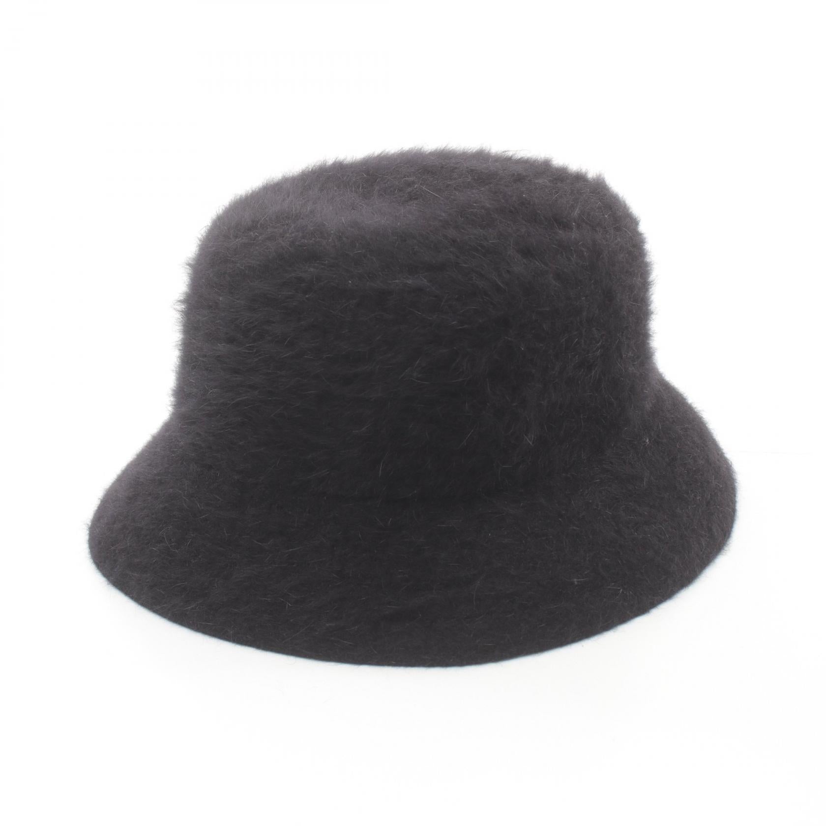 KANGOL Angora Hat Black Unisex