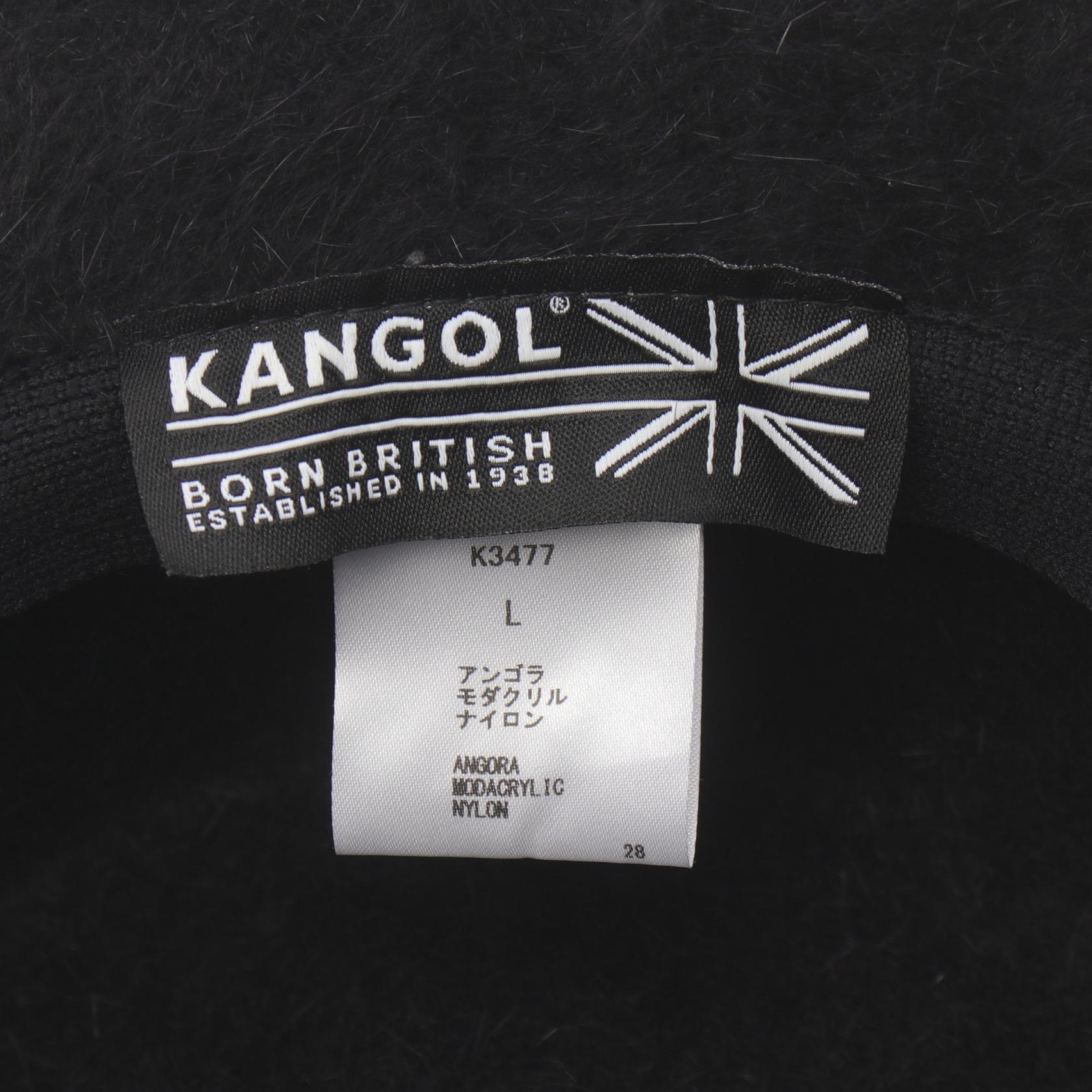 KANGOL Angora Hat Black Unisex