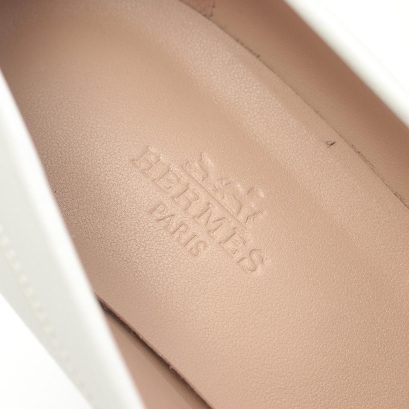 Hermes Elysee 70 Leather Pumps