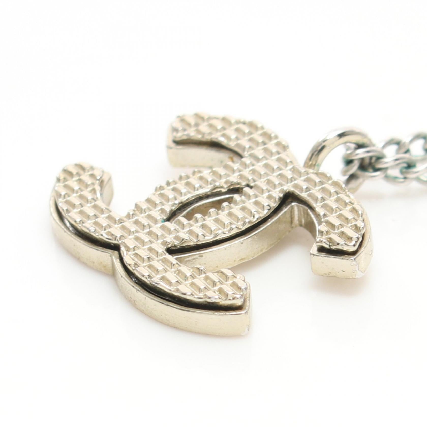 Chanel Coco Mark Stainless Steel Necklace