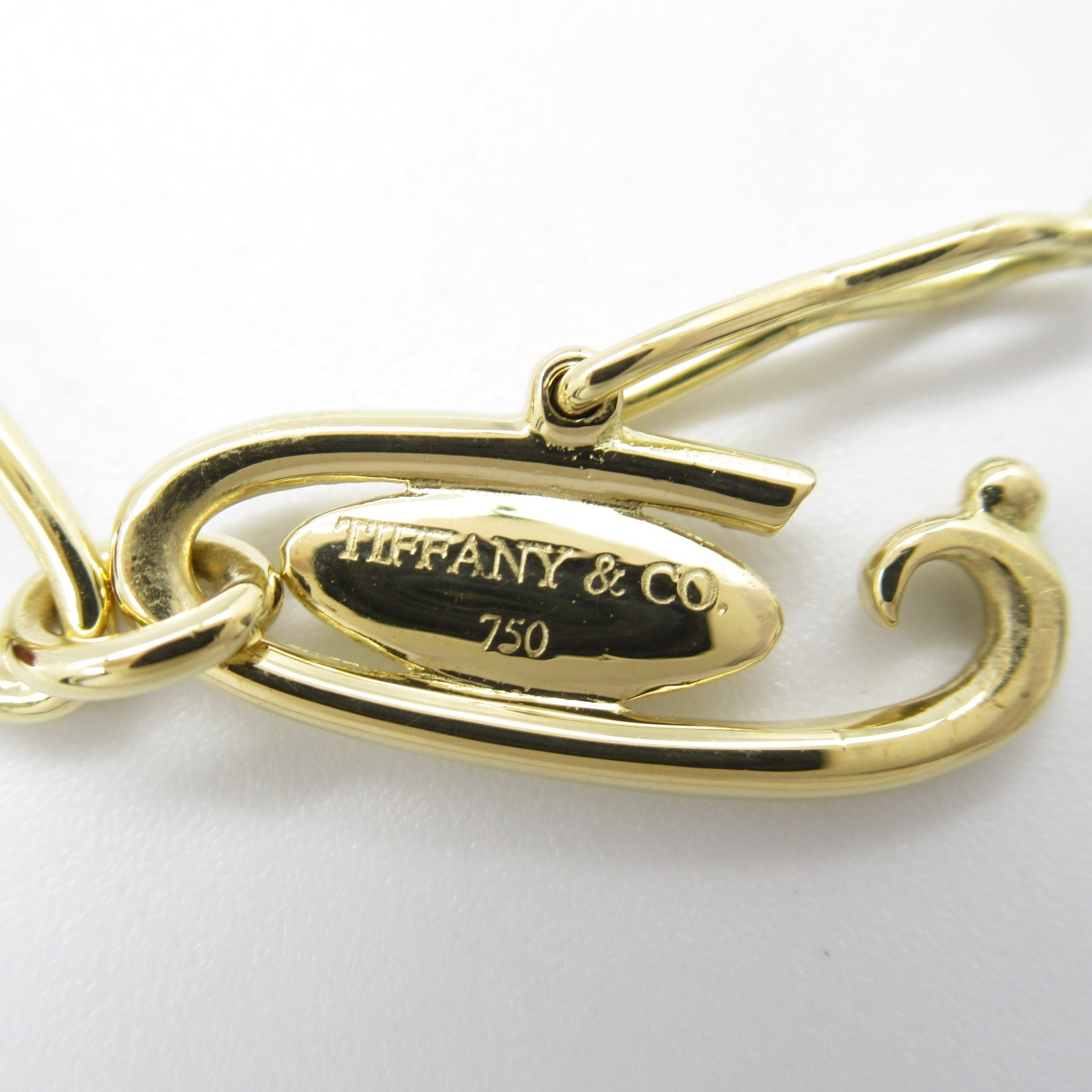 Tiffany & Co Charm Bracelet K18 Yellow Gold