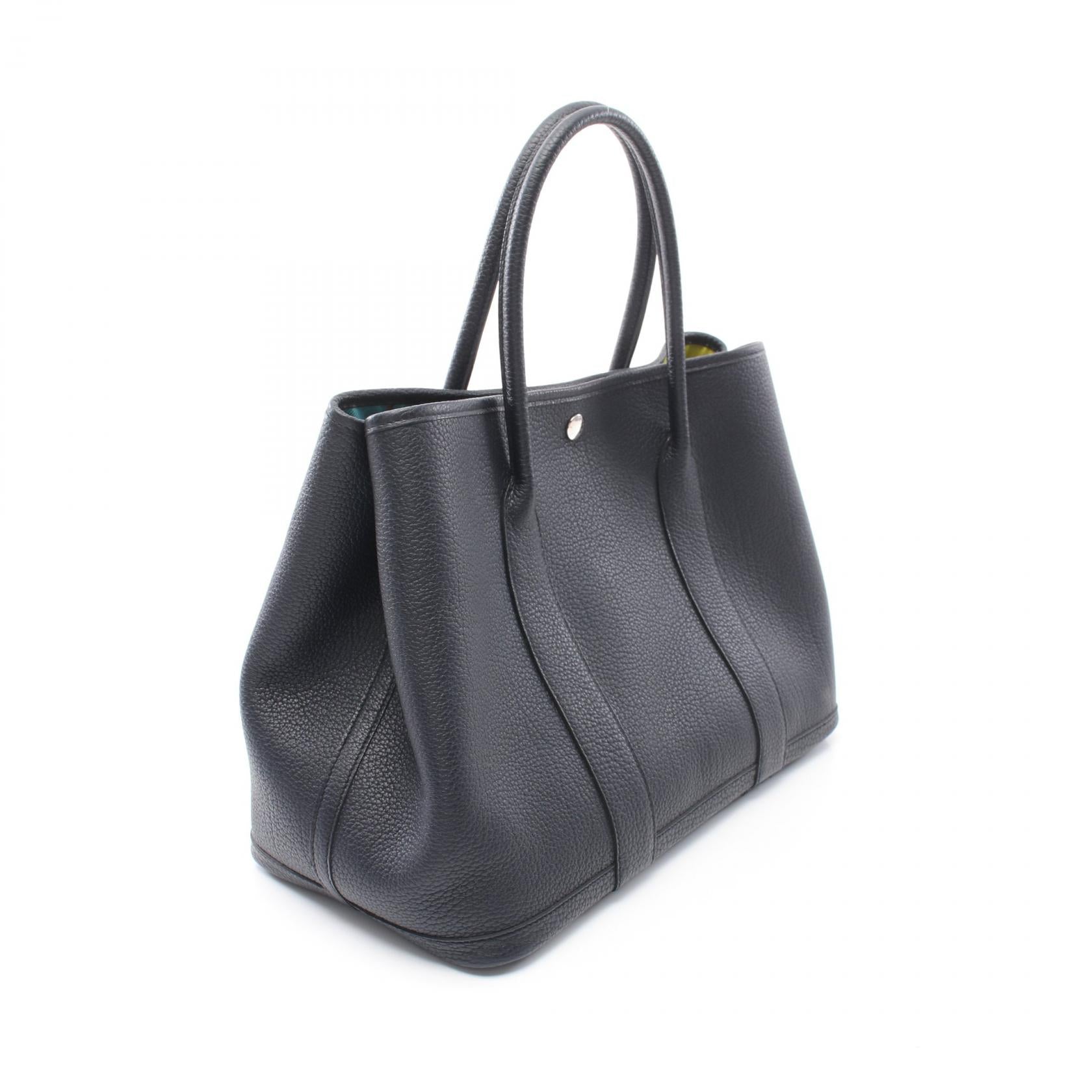 Hermes Garden Party PM Tote Bag Navy