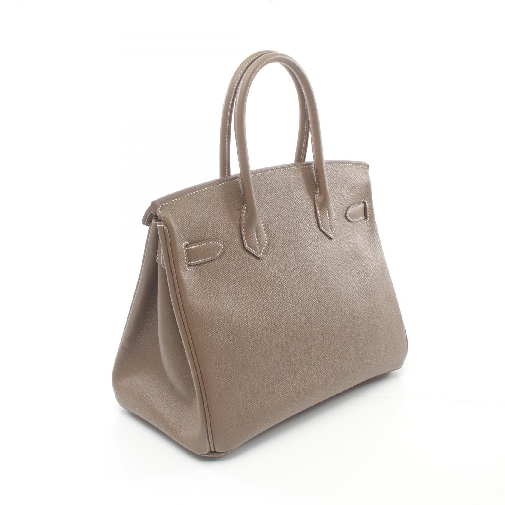 Hermes Birkin 30 Etoupe Handbag Brown