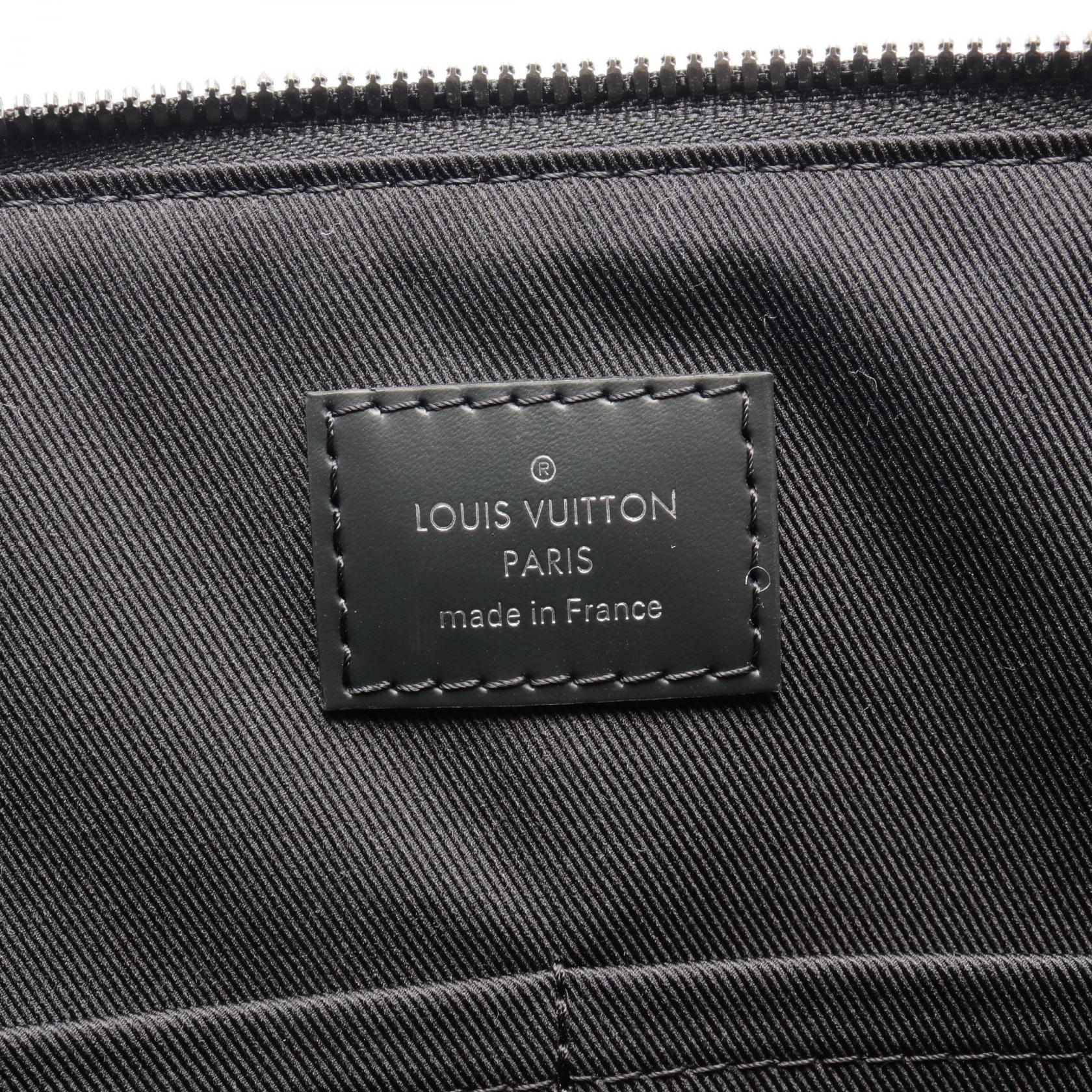 Louis Vuitton Explorer Monogram Eclipse Briefcase M40566