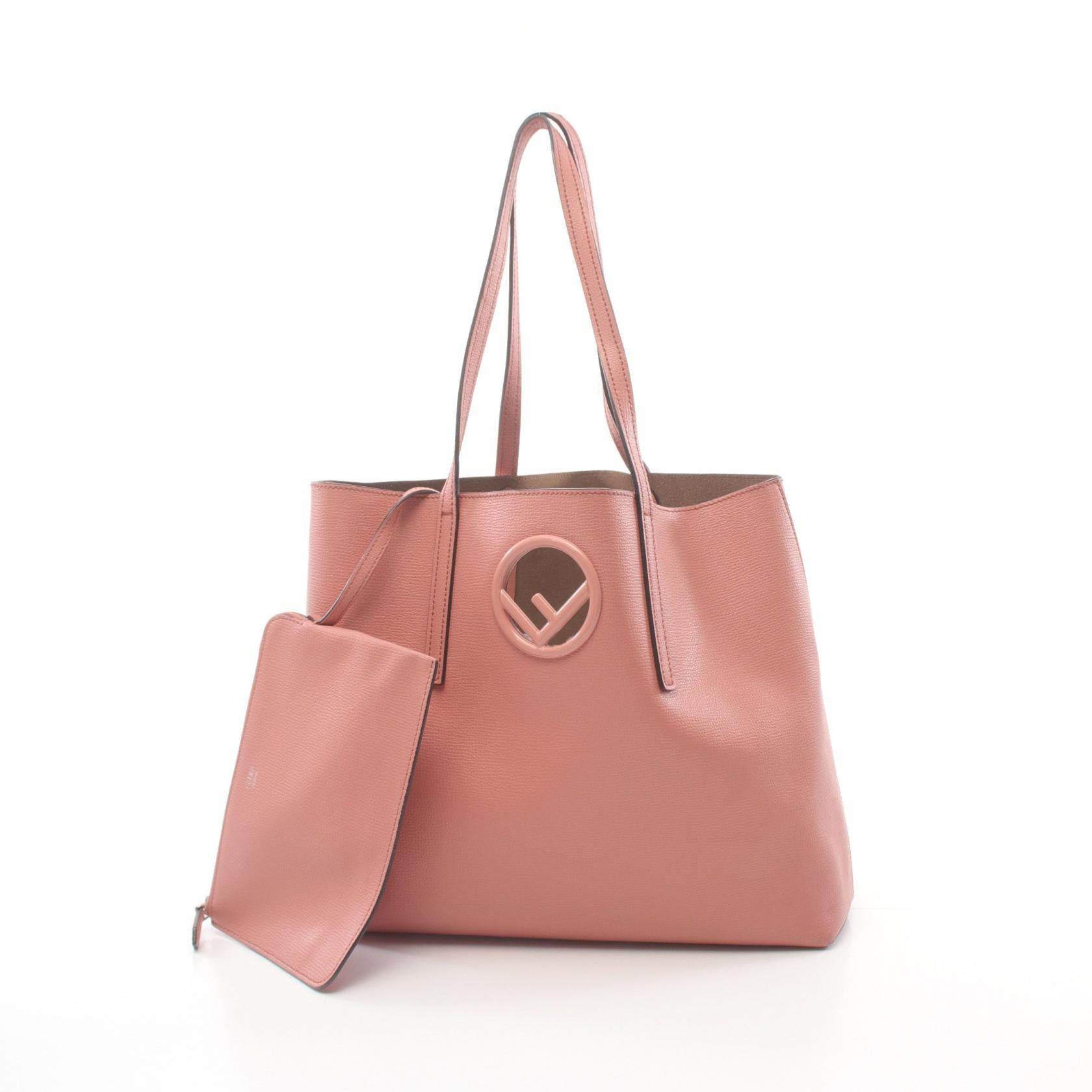 Fendi Leather Shopping Tote Bag 8BH348