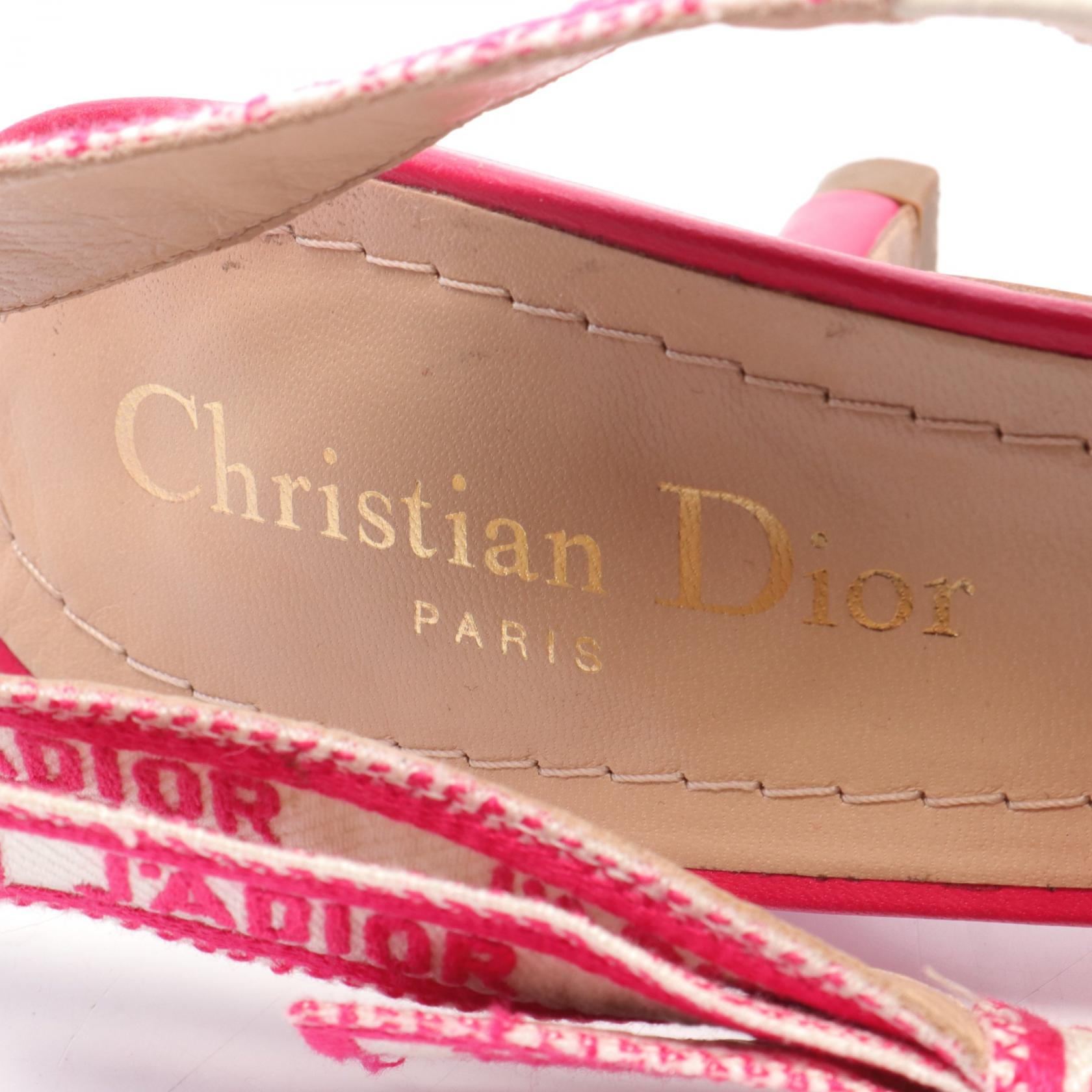 Christian Dior J'ADIOR Fabric Pumps