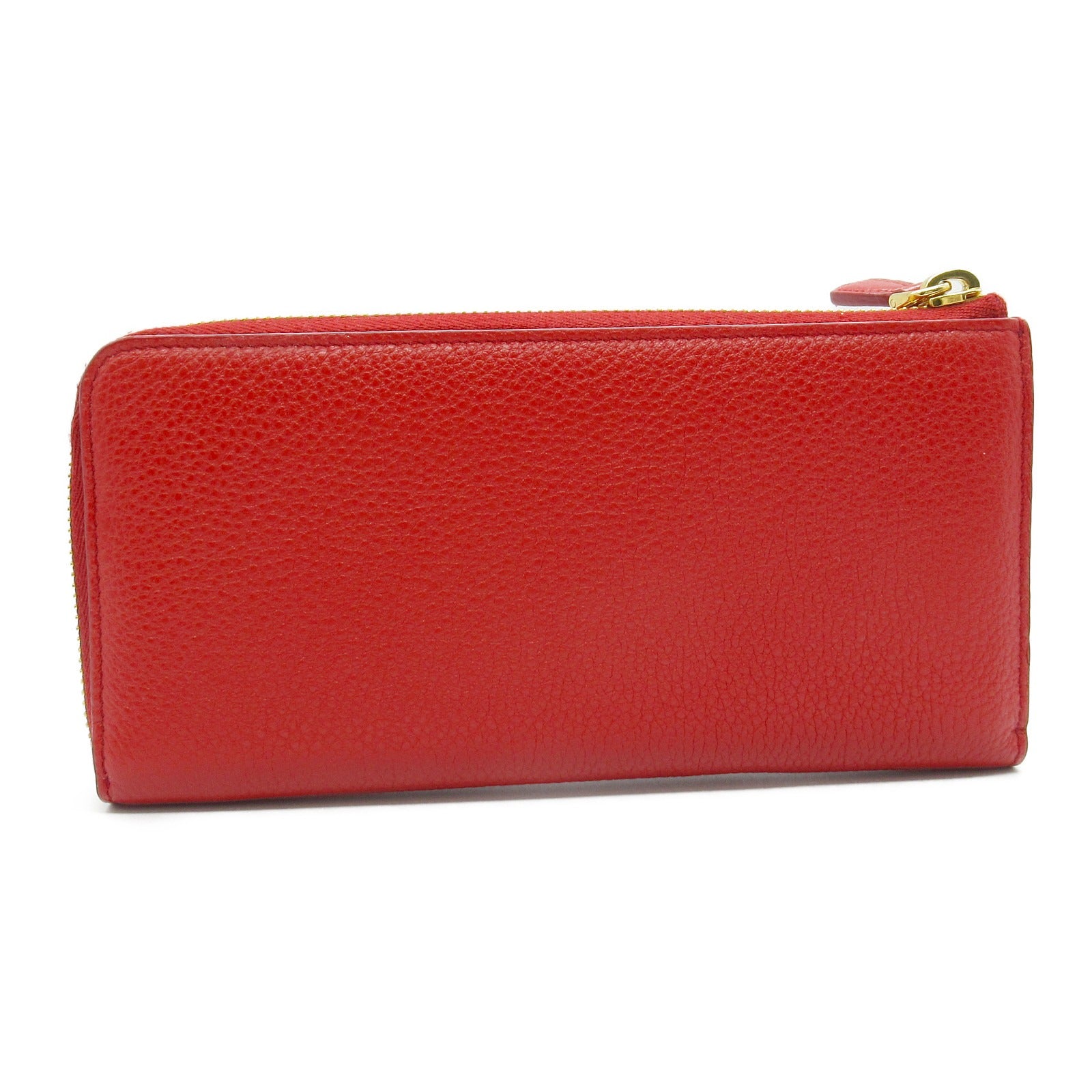 Prada Leather Round Wallet 1ML035