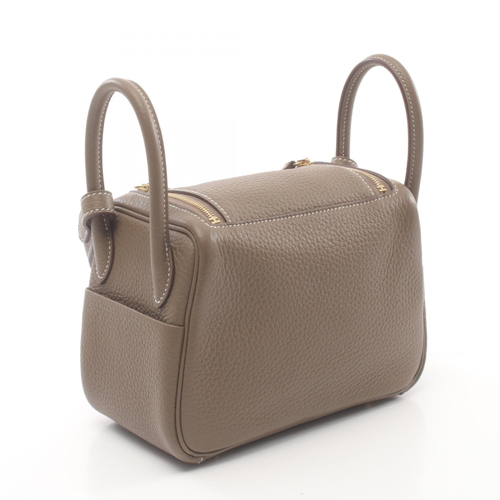 Hermes Lindy Mini Shoulder Bag Brown