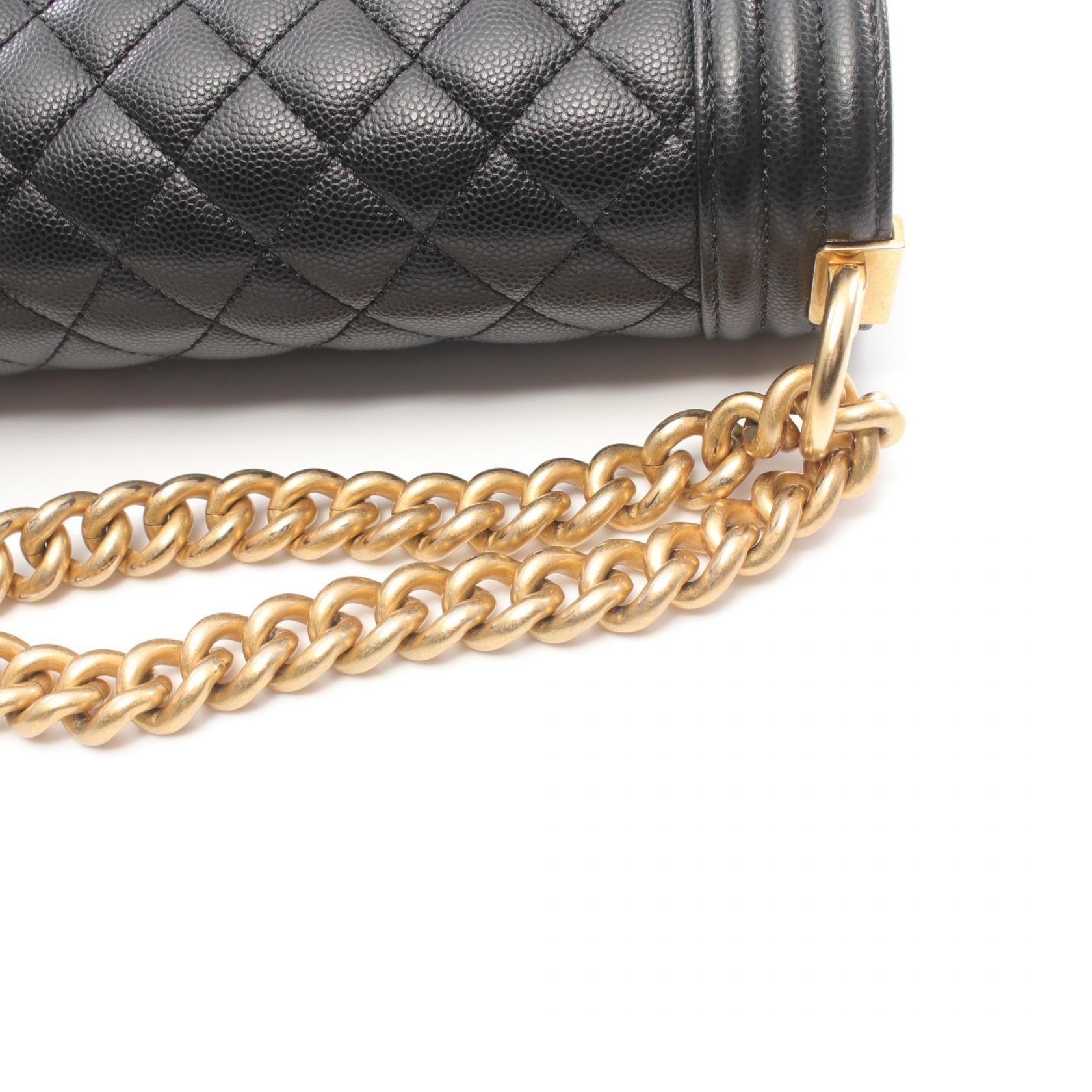 Chanel Boy Small Chevron V-Stitch Shoulder Bag