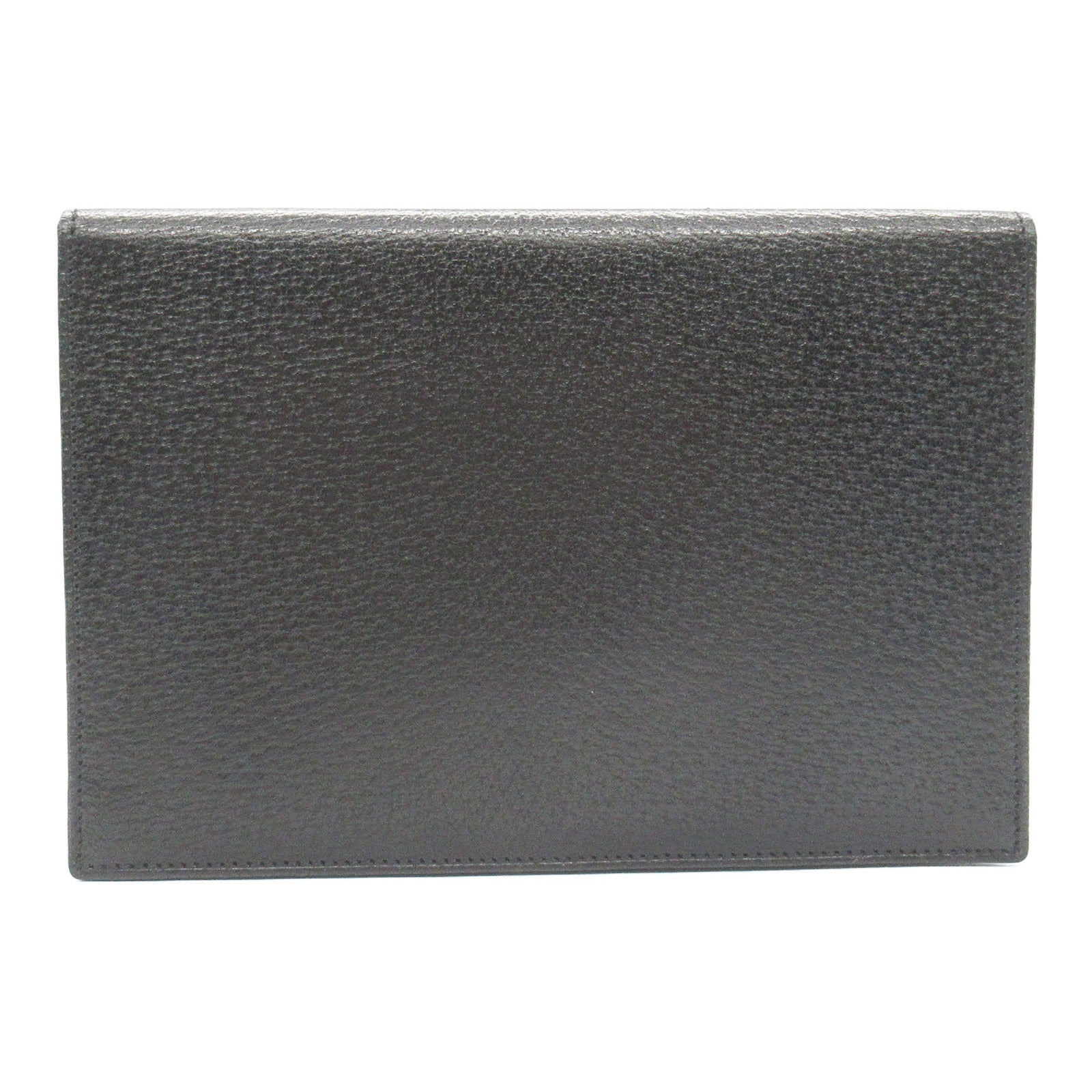 Bvlgari Leather Passport Case Black