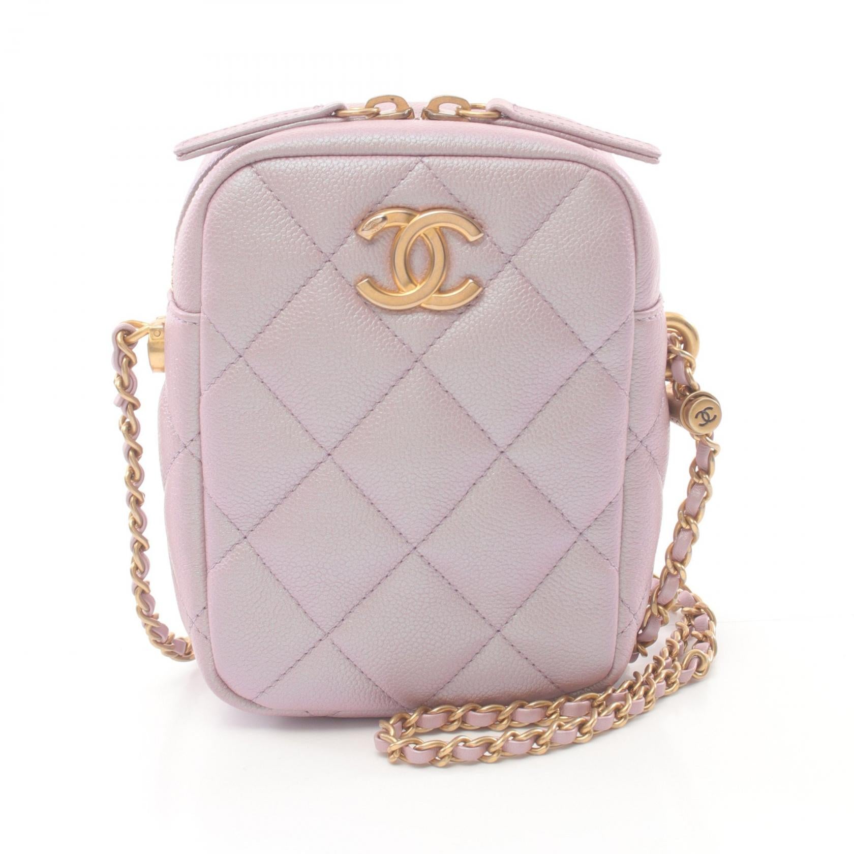 Chanel Matelasse Mini Leather Shoulder Bag