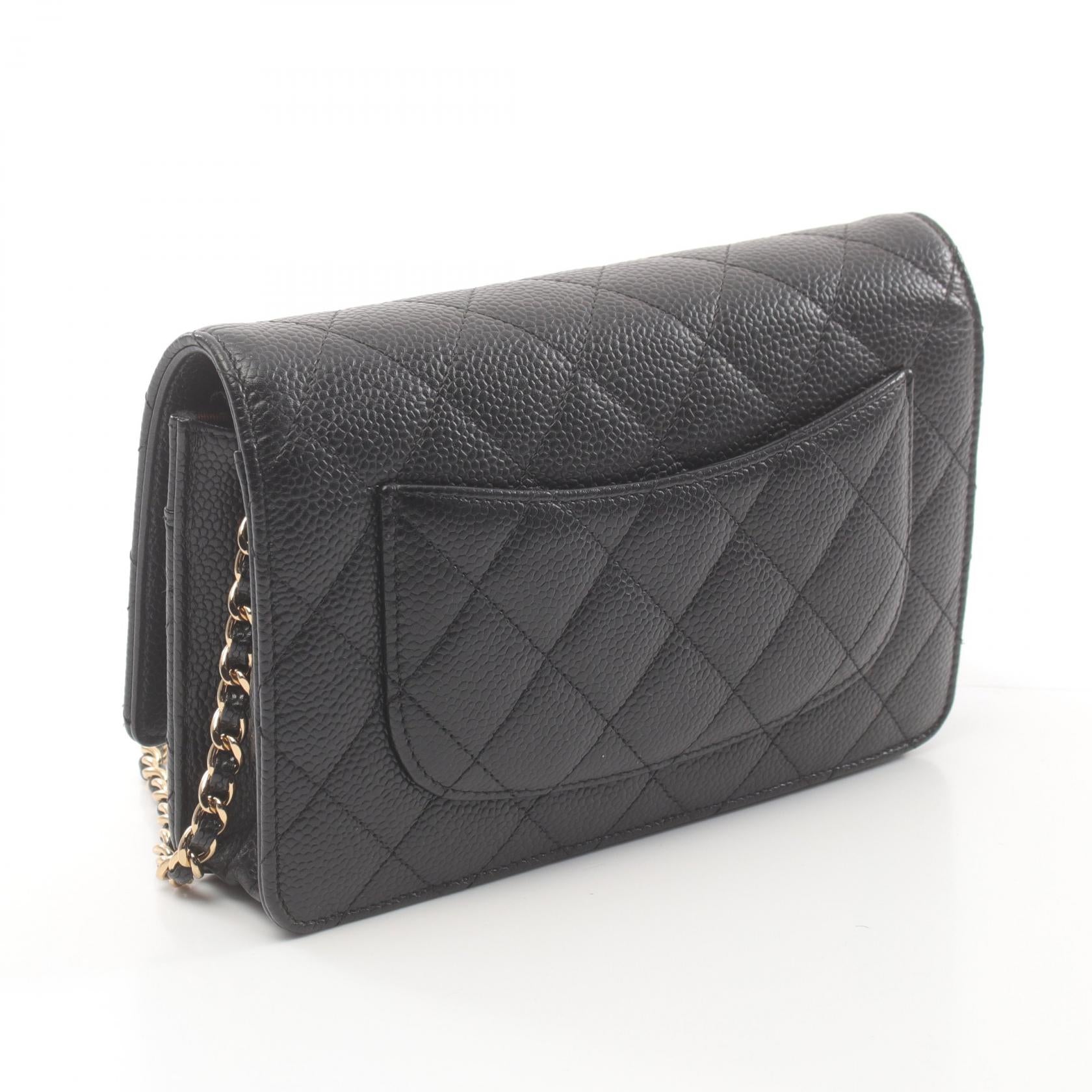 Chanel Matelasse Shoulder Bag Black