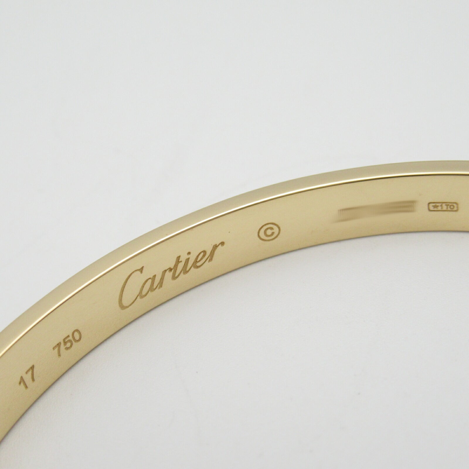 Cartier Love Bracelet K18 Yellow Gold