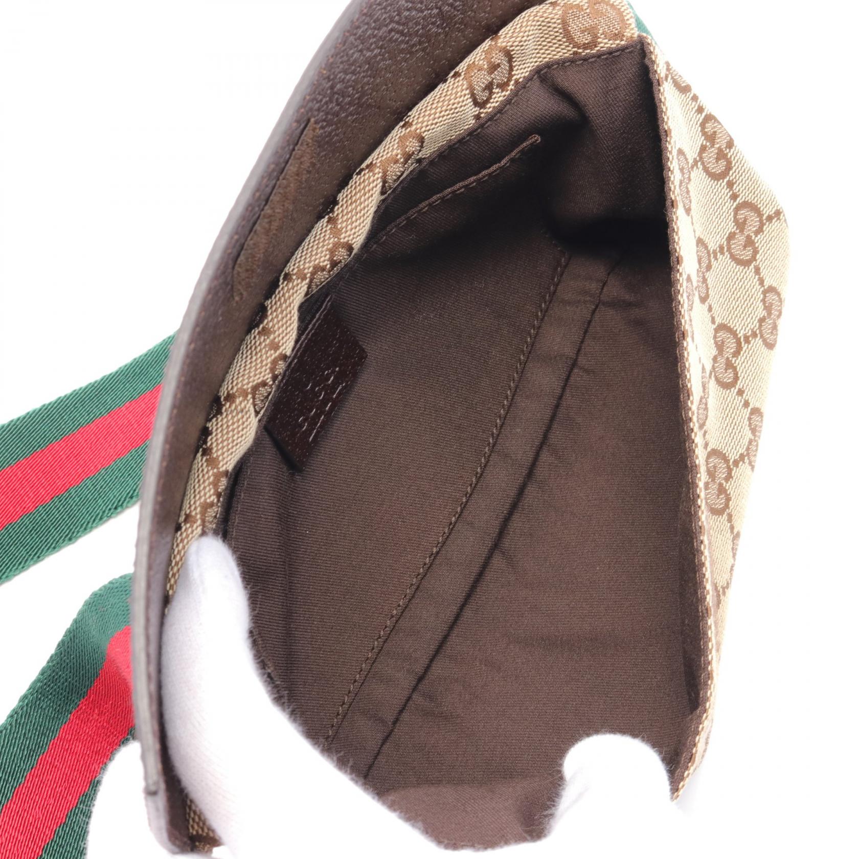 Gucci GG Canvas Waist Bag Body Bag