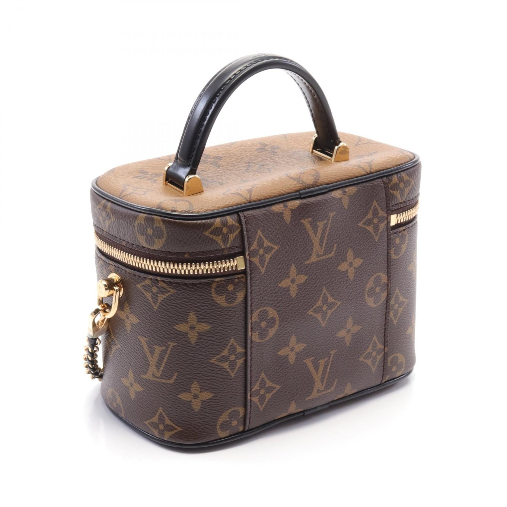 Louis Vuitton Vanity PM Monogram Reverse Handbag M45165