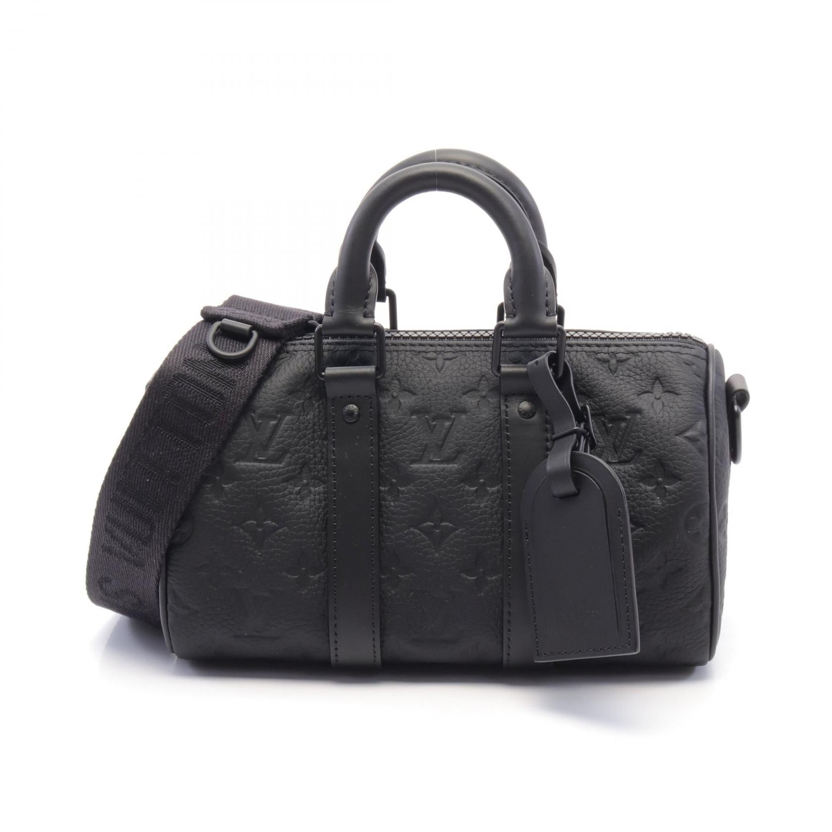 Louis Vuitton Keepall Bandouliere 25 Noir Handbag