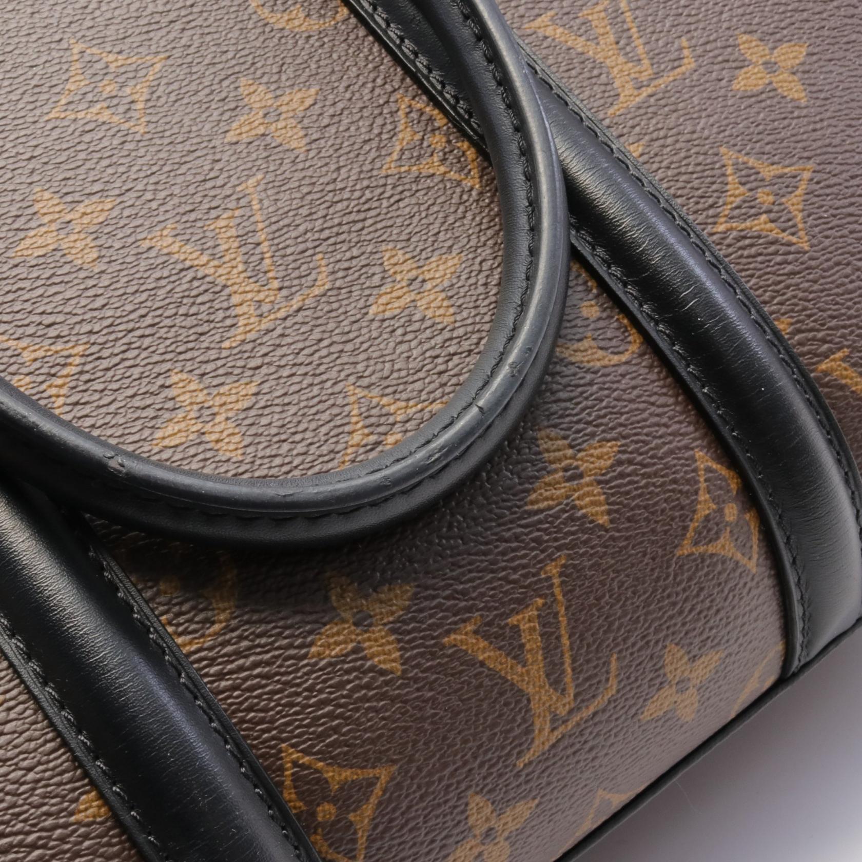 Louis Vuitton Soufflot MM Monogram Noir Handbag M44817