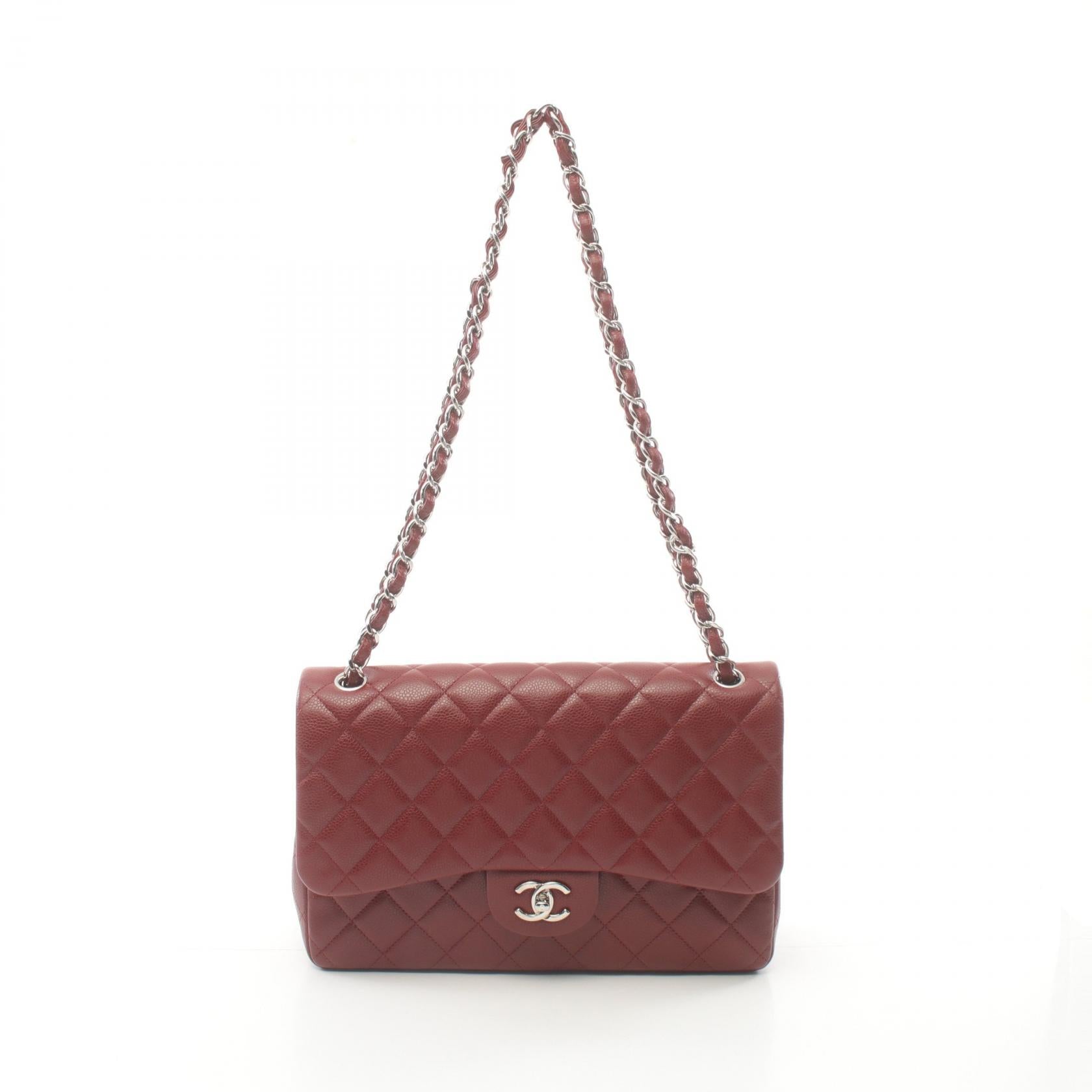 Chanel Large Flap Shoulder Bag Leather