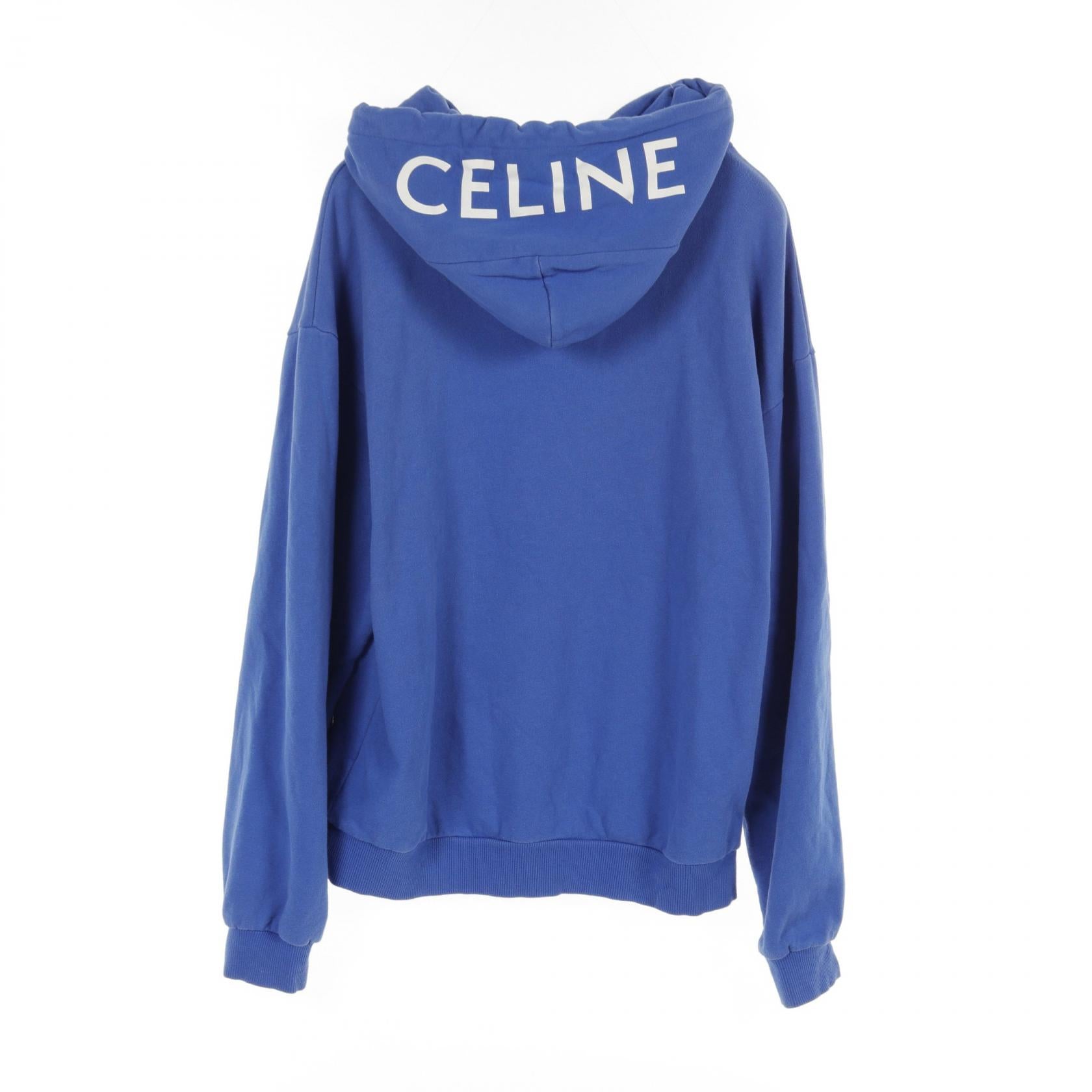 Celine Cotton Loose Sweatshirt Hoodie