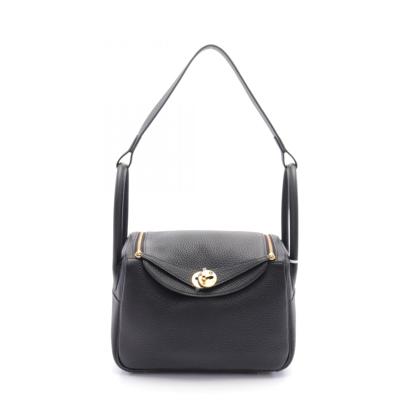 Hermes Lindy 26 Shoulder Bag Black