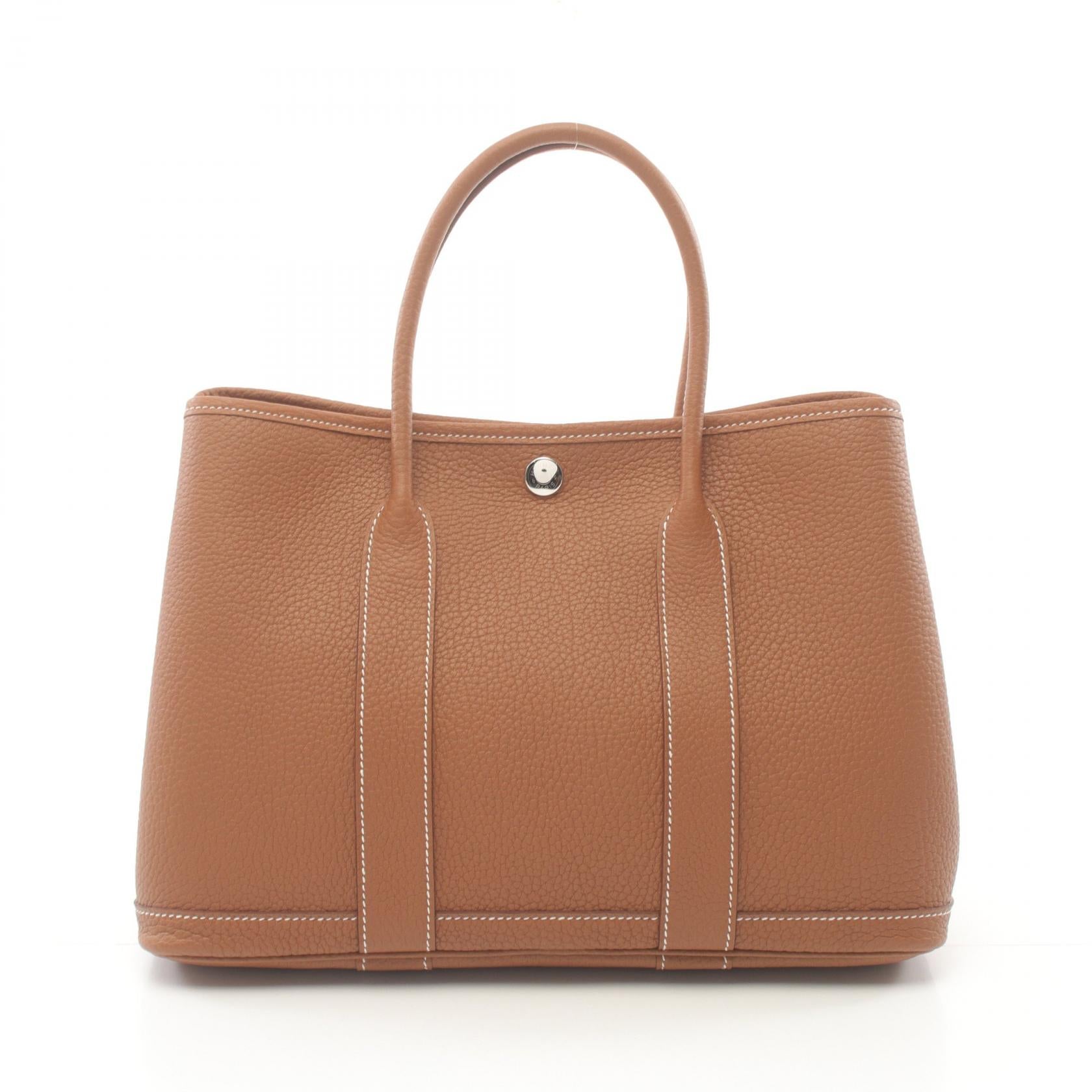 Hermes Garden Party TPM Tote Bag Brown