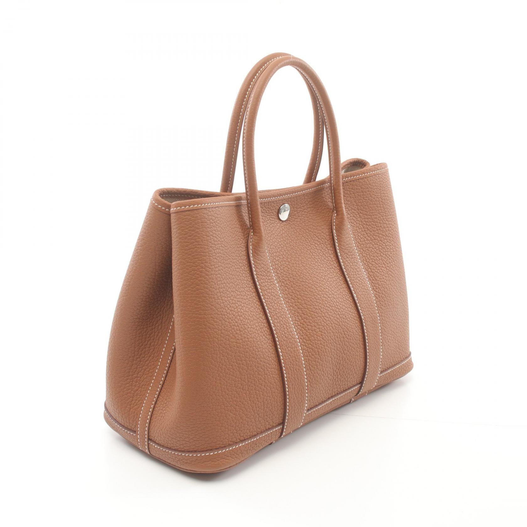 Hermes Garden Party TPM Tote Bag Brown