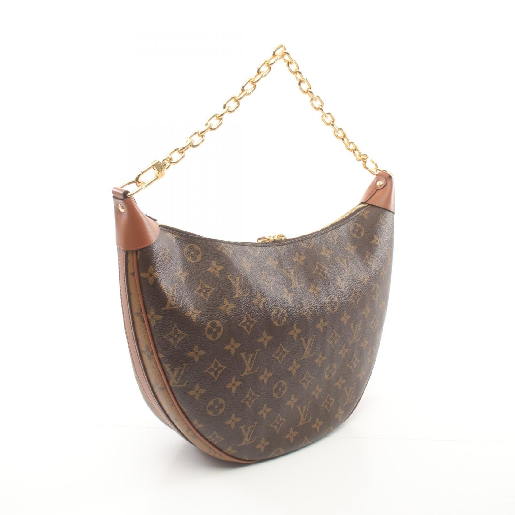 Louis Vuitton Monogram Reverse Hobo Bag M46311