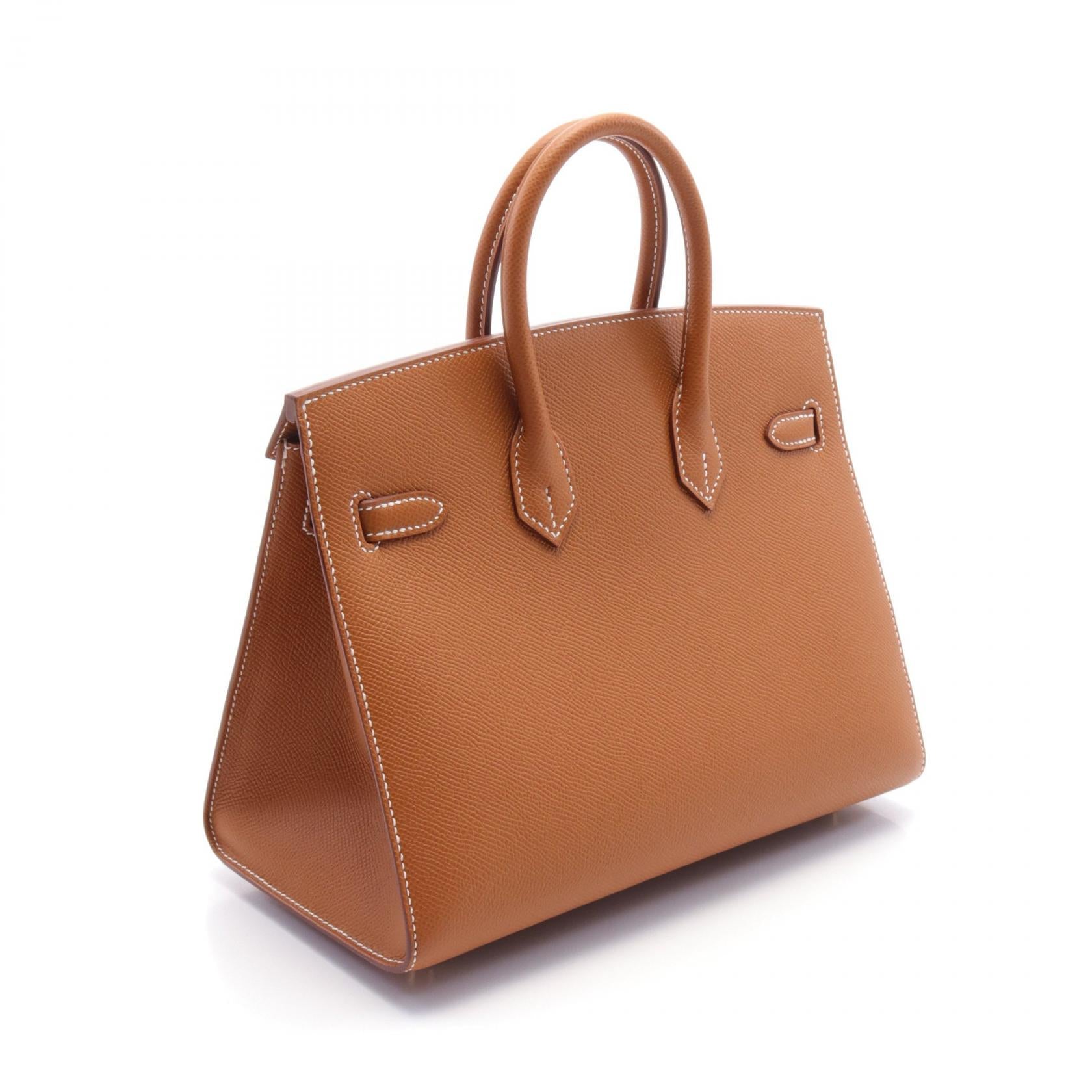 Hermes Birkin Sellier 25 Handbag Brown