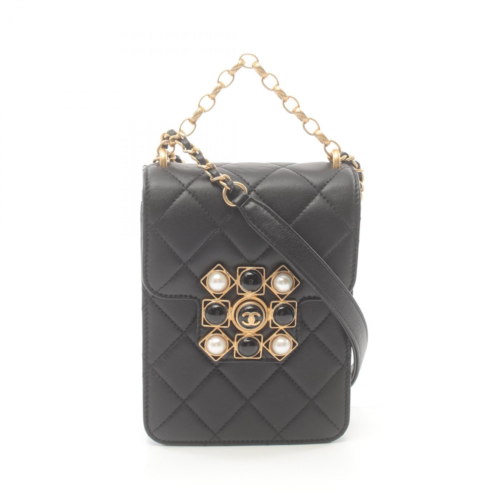 Chanel Lambskin Matelasse Shoulder Bag