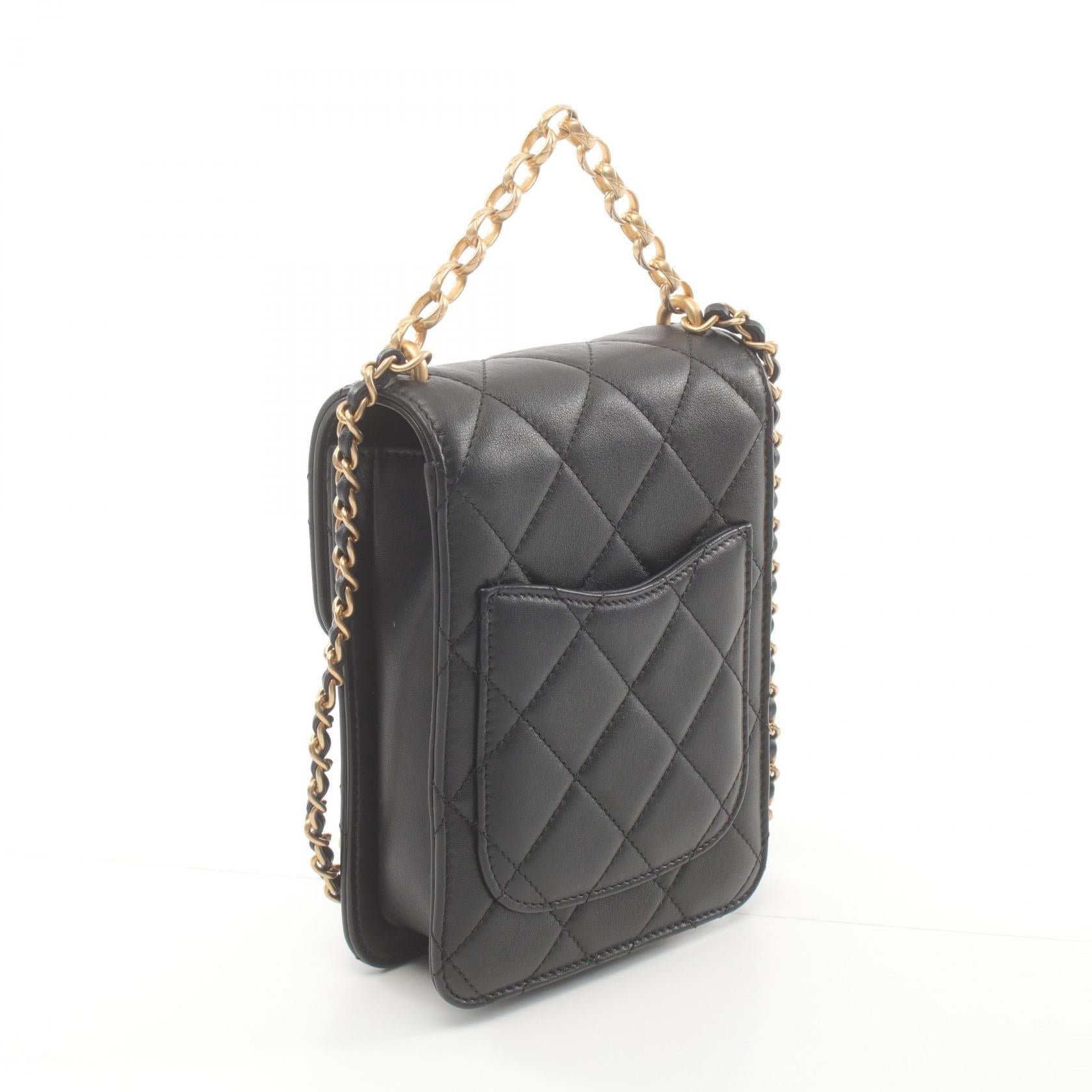 Chanel Lambskin Matelasse Shoulder Bag